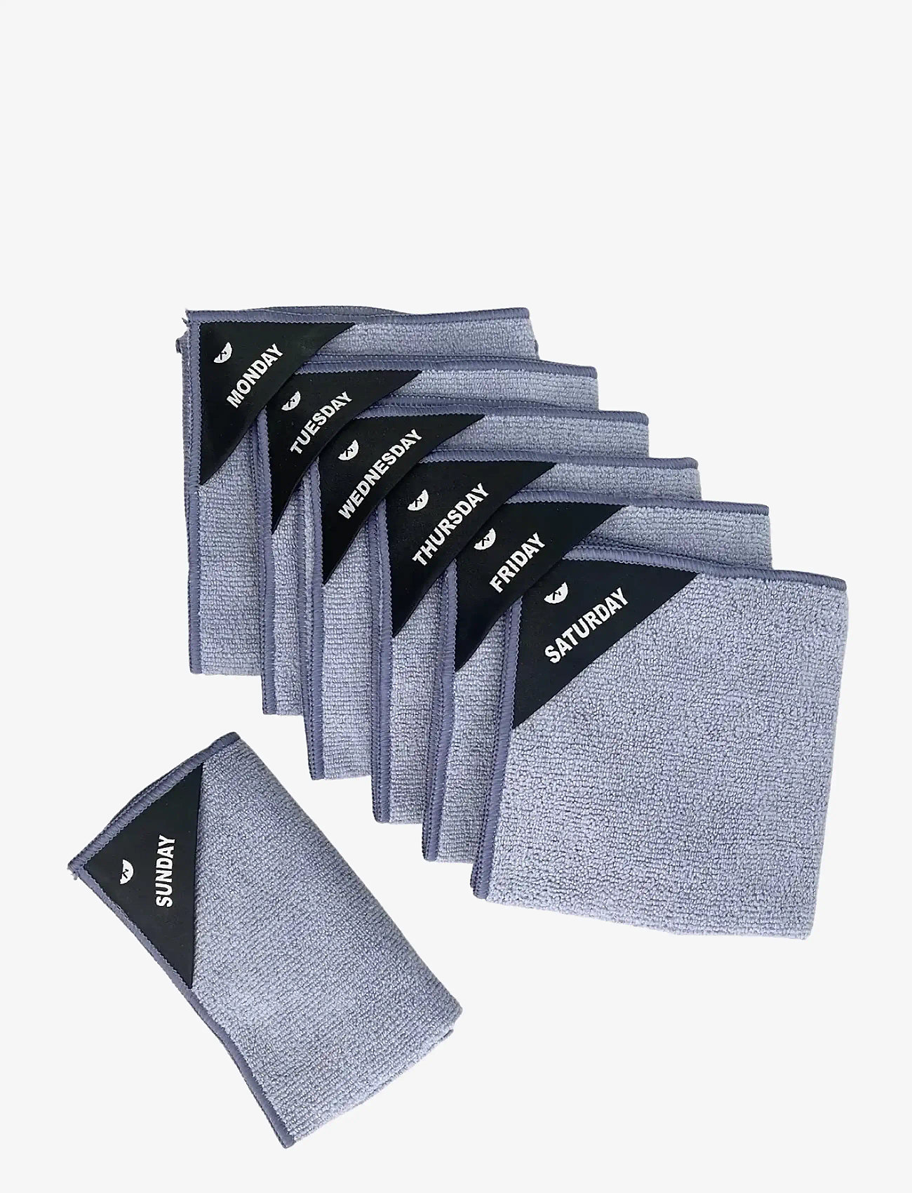 Klud - Kitchen cloth weekdays Dusty Blue - tücher & spülbürste - dusty blue - 1