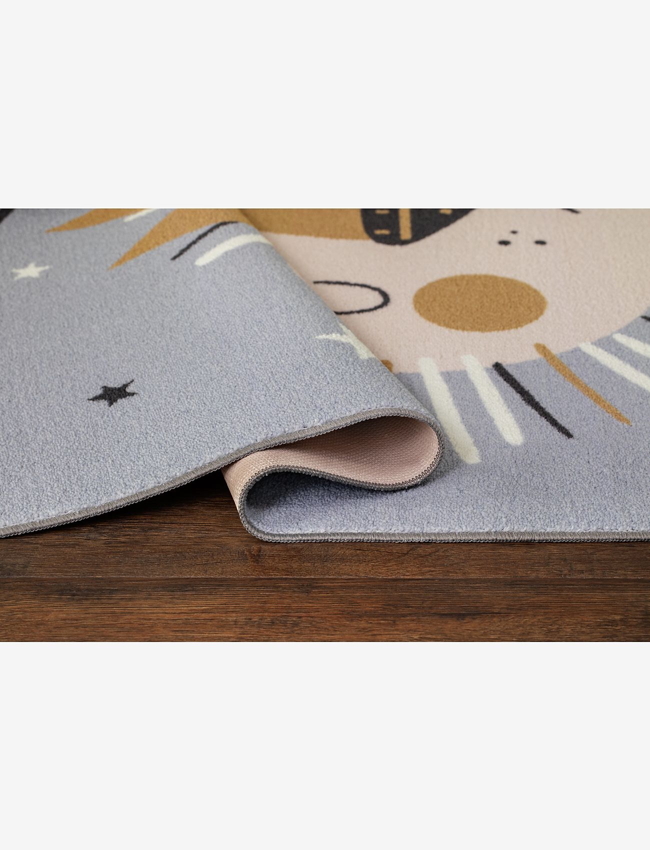 KM Home - Play Lionking - rectangular rugs - grey - 3