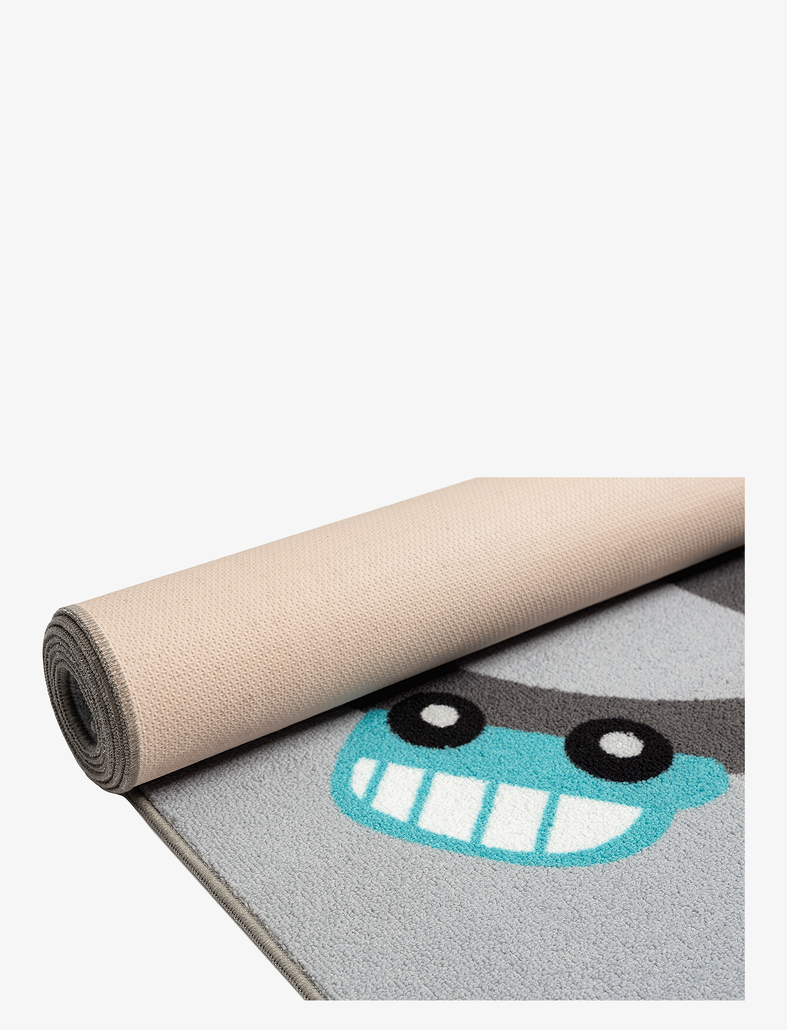 KM Home - Play Animals - rechteckig teppiche - grey - 2