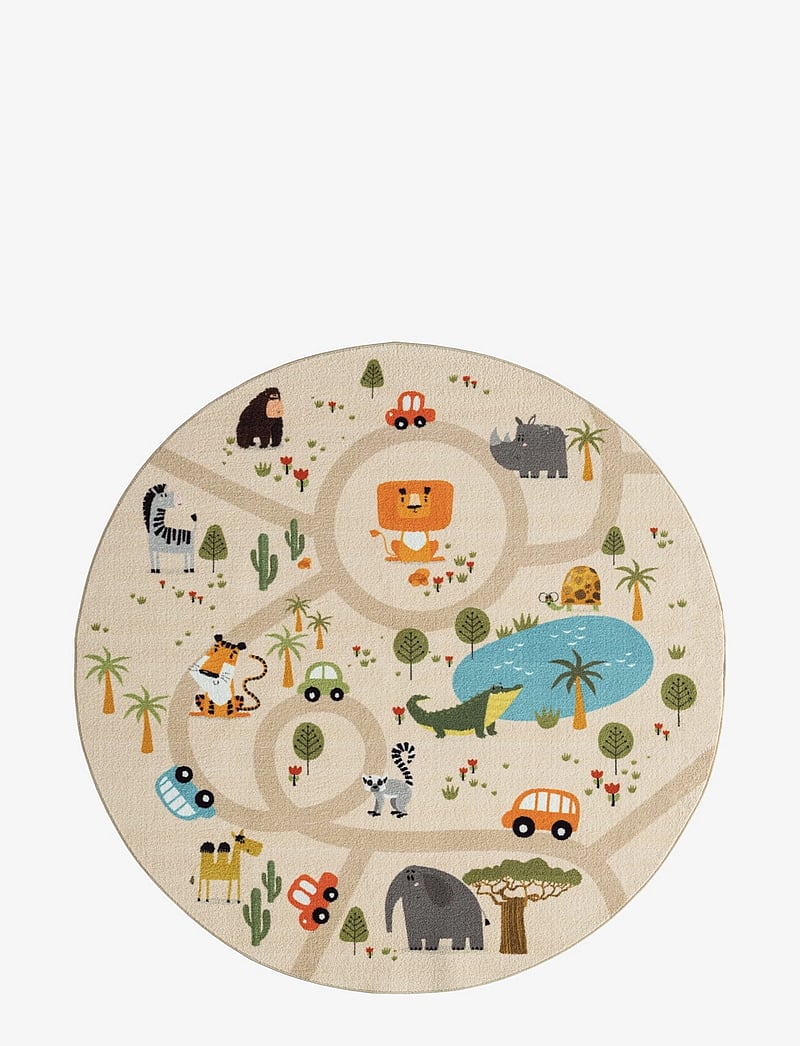 KM Home - Play Animals - linen - 1