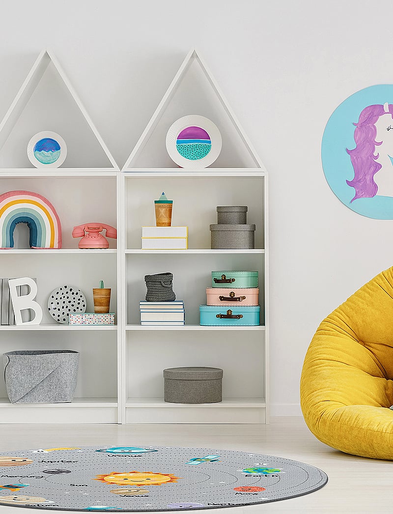 KM Home - Play Space - runde teppiche - grey - 0