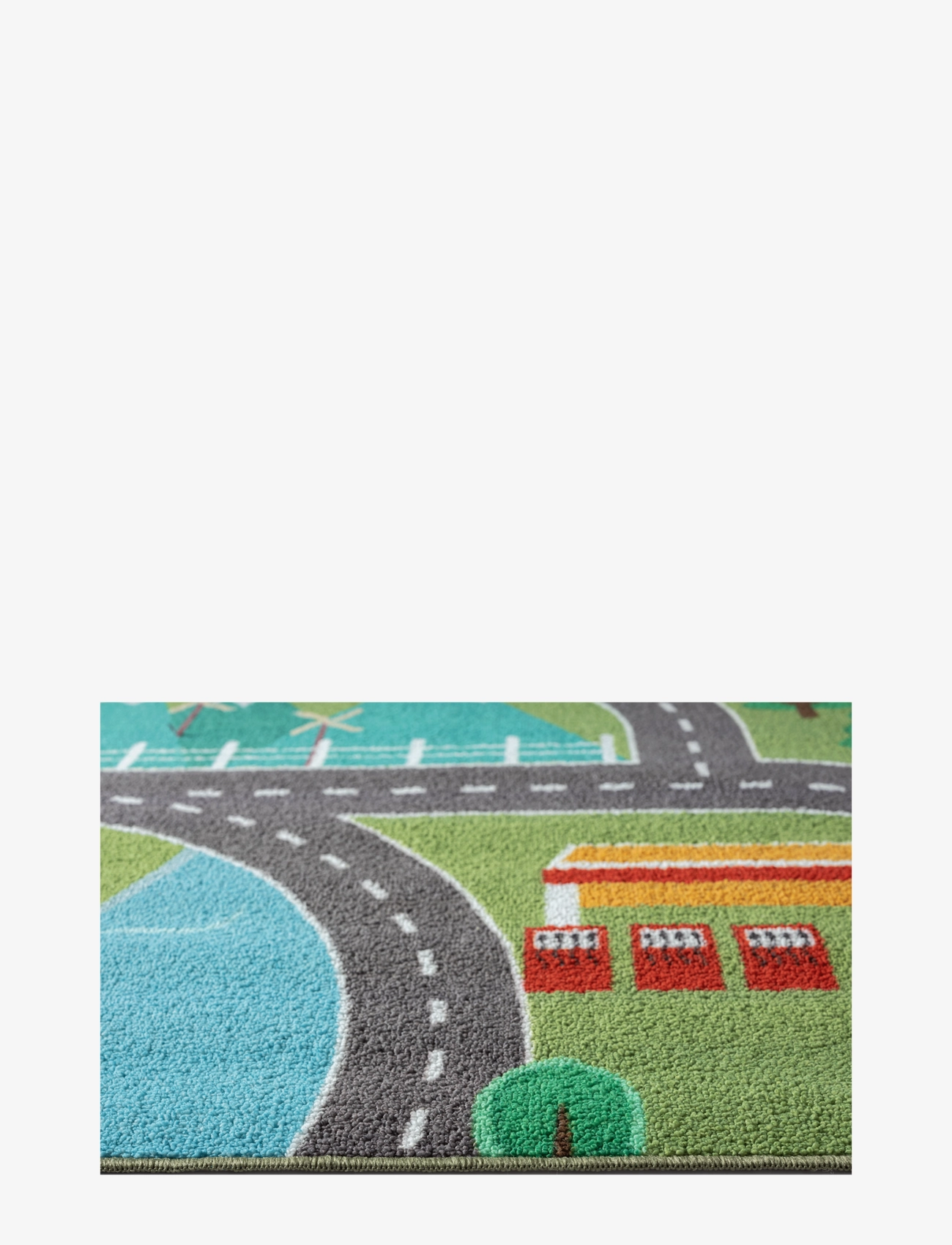 KM Home - Play Road - tapis rectangulaires - green - 2