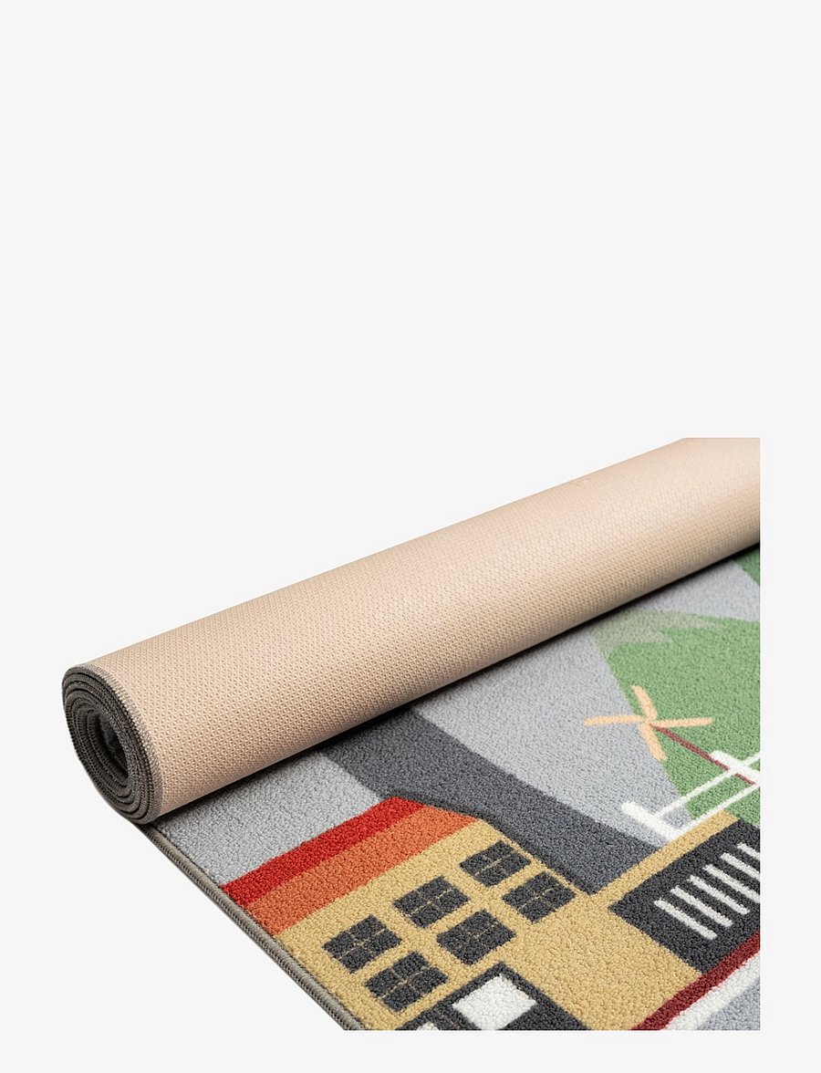 KM Home - Play Road - rechteckig teppiche - grey - 2
