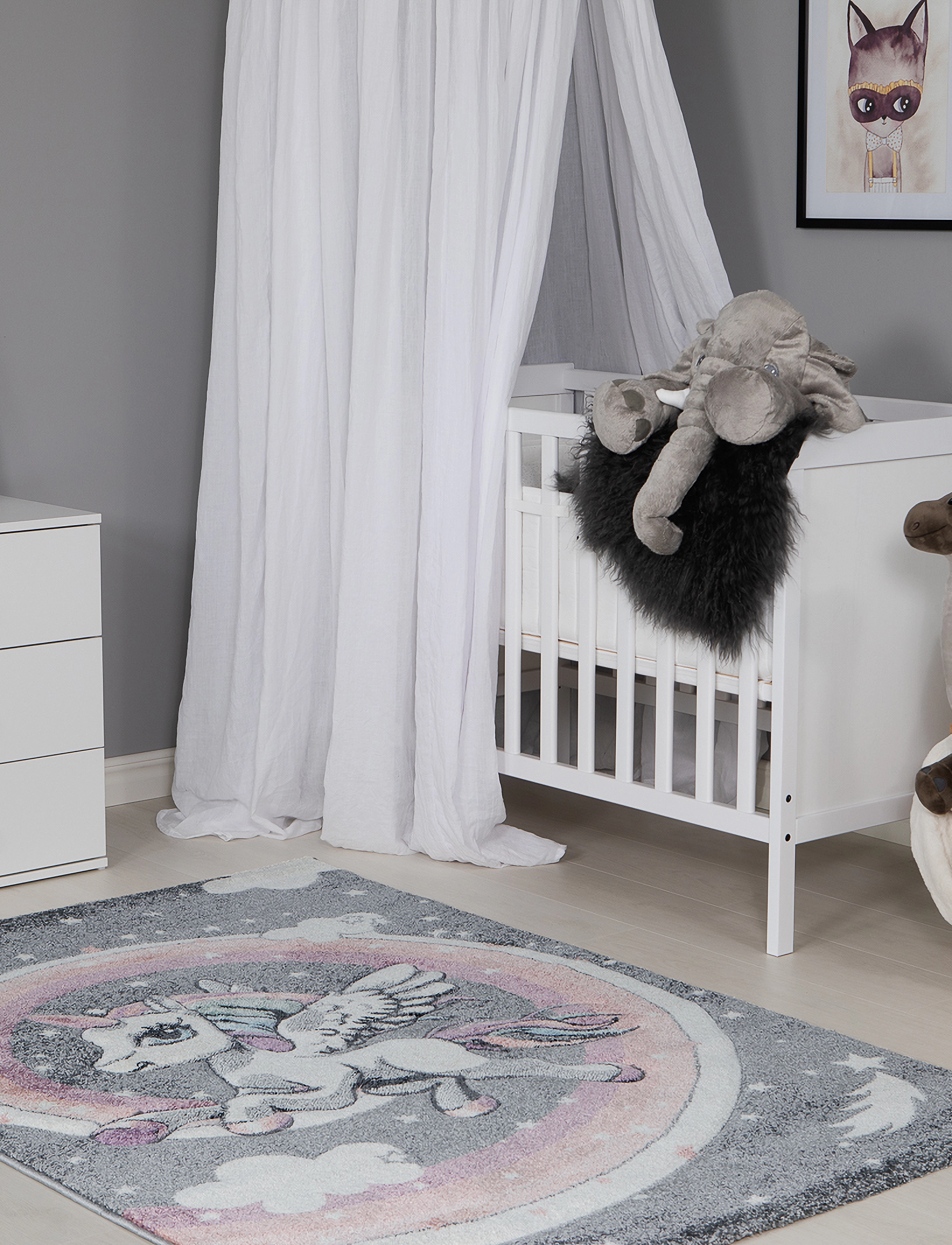 KM Home - Atlas Unicorn - rektangulära mattor - multi - 4