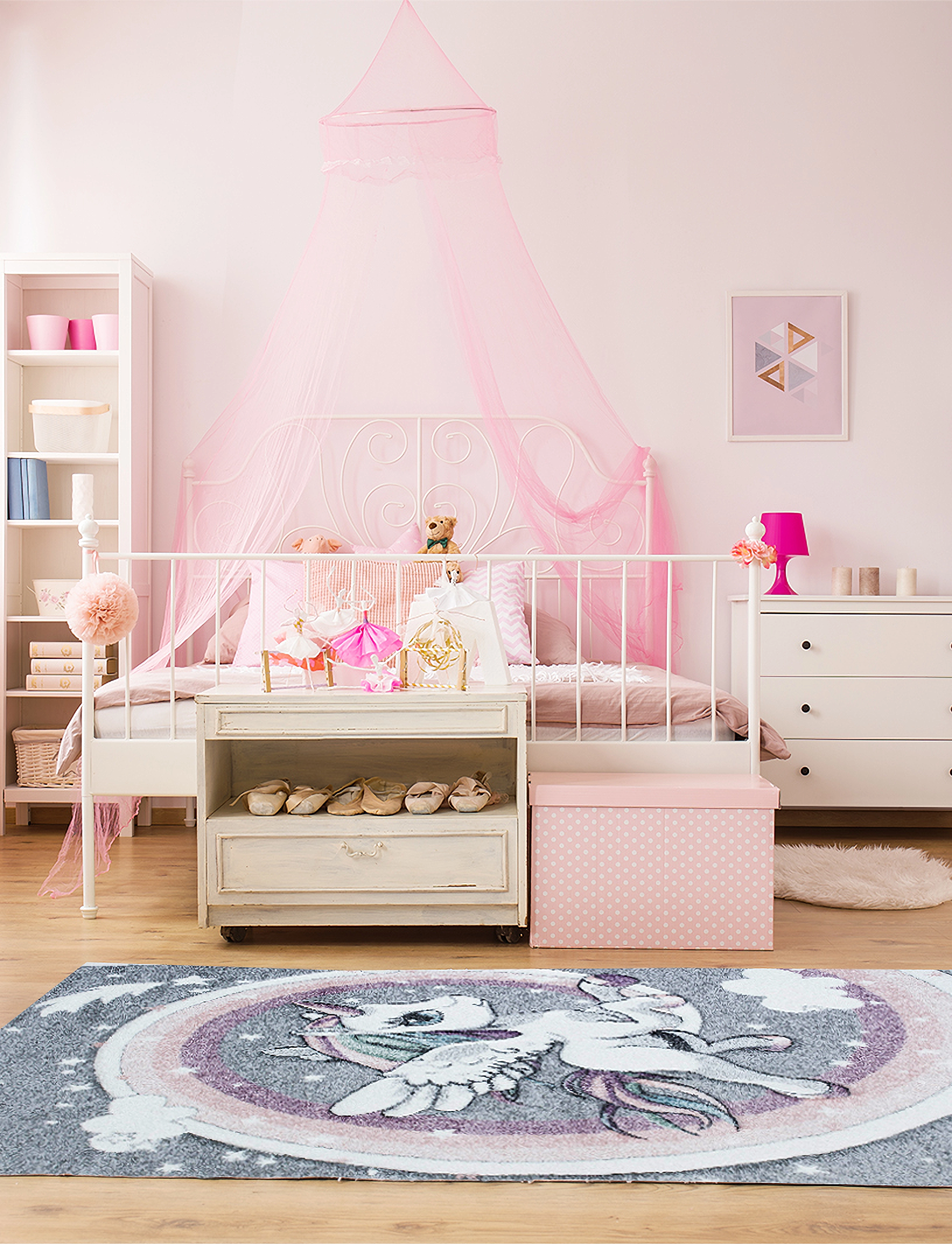 KM Home - Atlas Unicorn - rektangulära mattor - multi - 5
