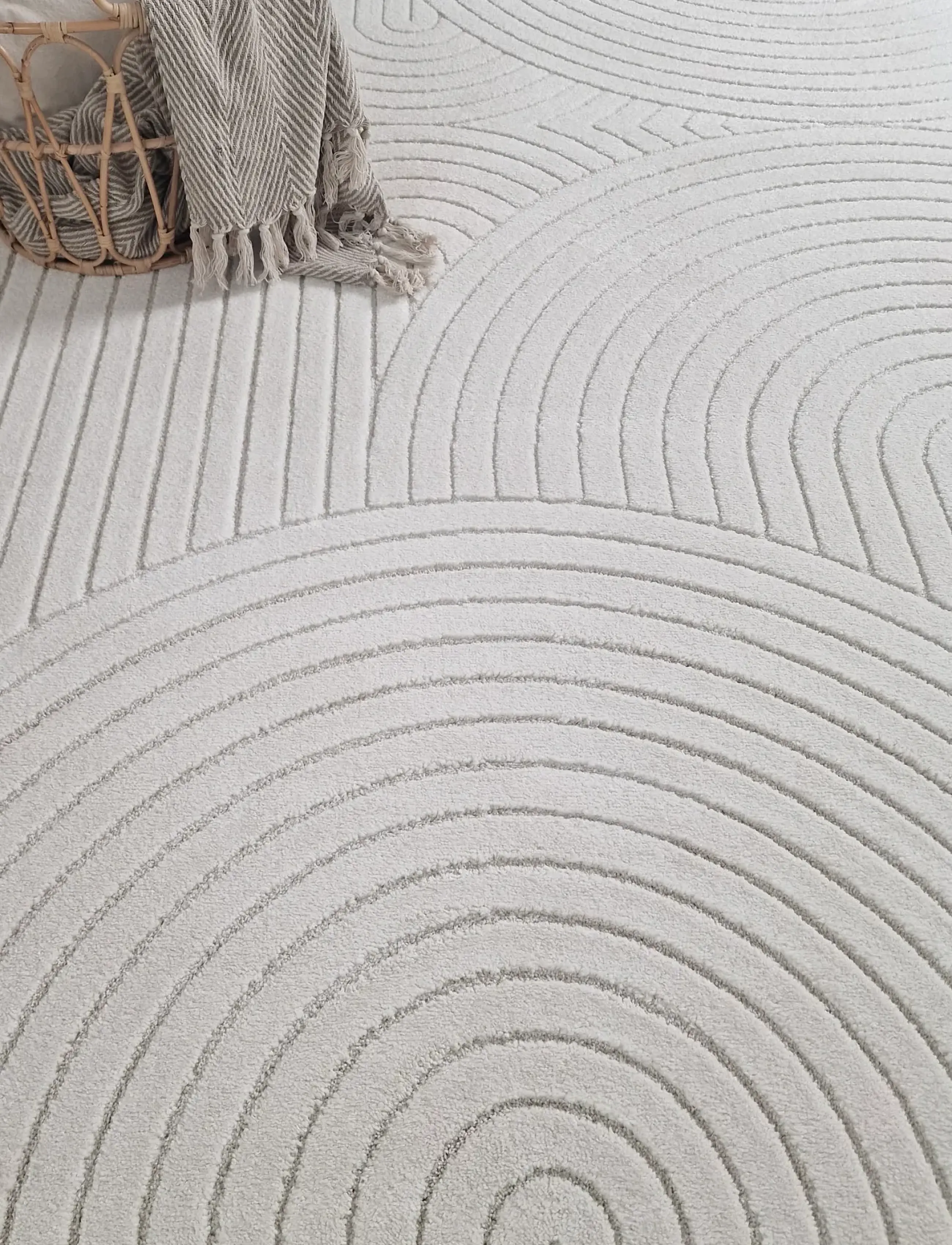 KM Home - Genova Zen - vaibad koridori - white - 1