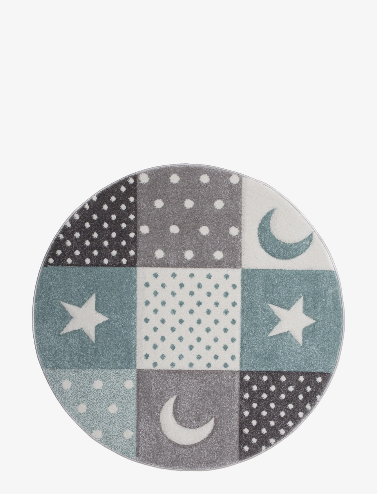 KM Home Atlas Star, Rundt tæppe, Multi/mønstret, Str: 120X120CM ROUND