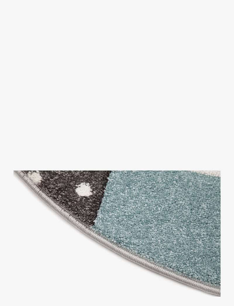KM Home - Atlas Star - round rugs - turquoise - 2
