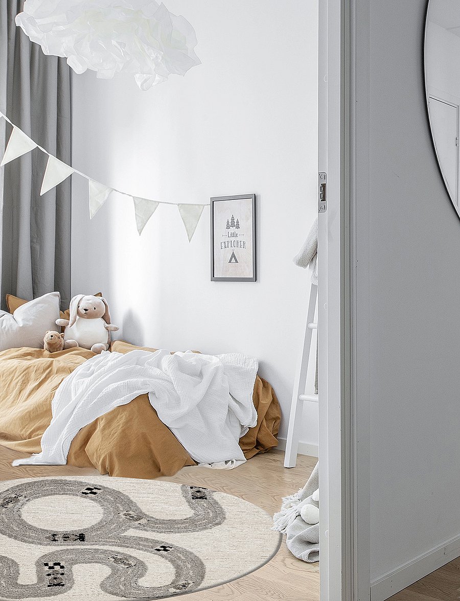 KM Home - Genova Road - rechteckig teppiche - creme - 0