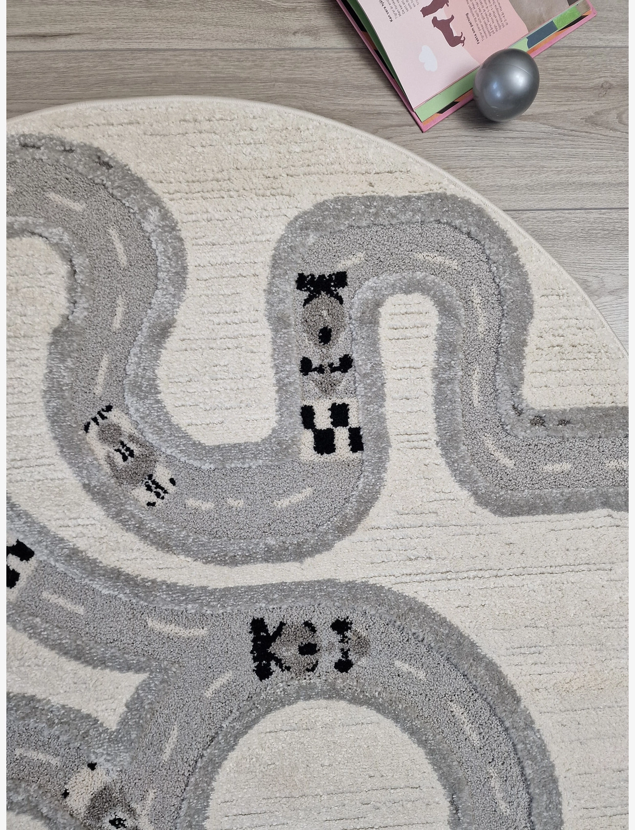 KM Home - Genova Road - rechteckig teppiche - creme - 2