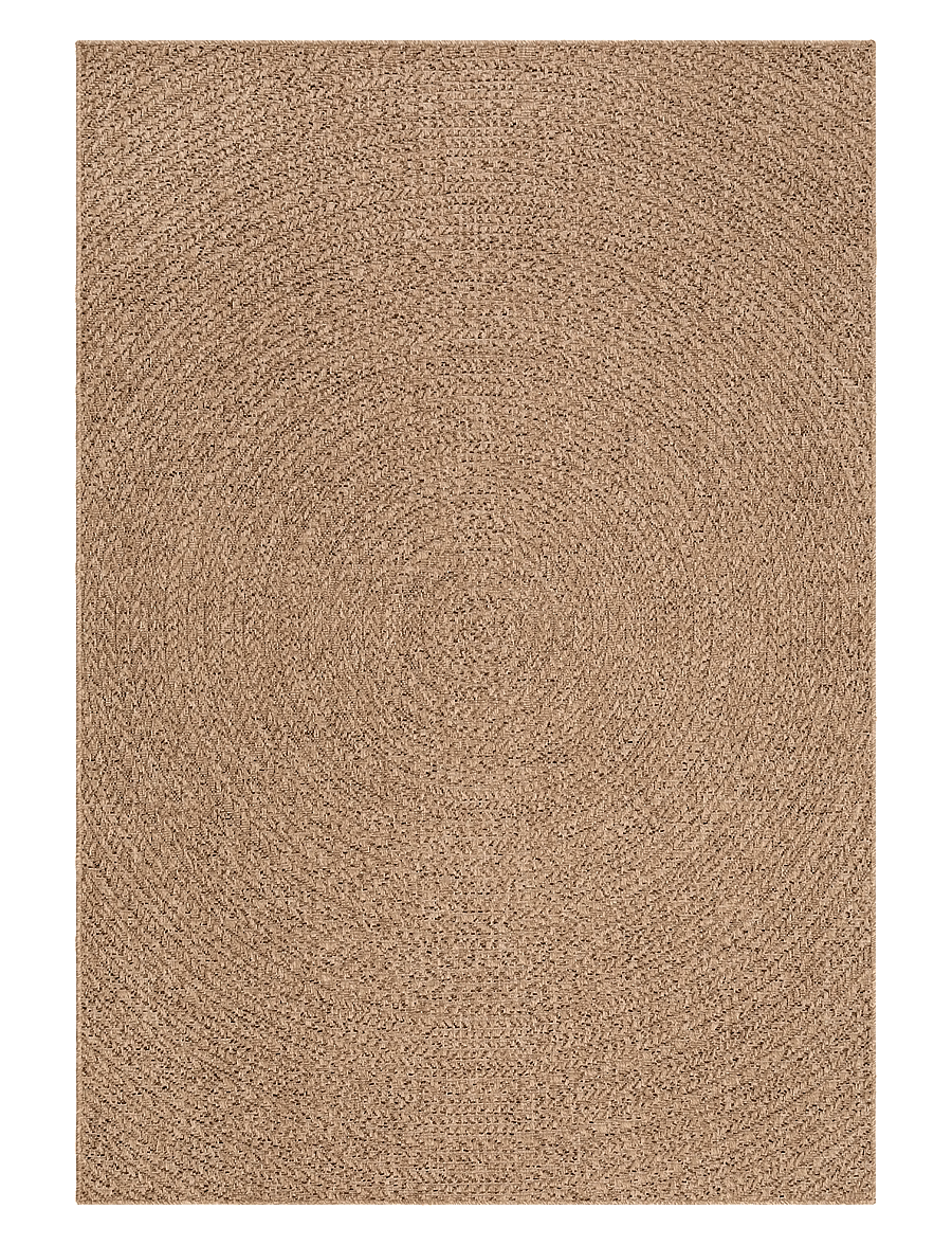KM Home - Natural Circle - andre tæpper - jute - 0
