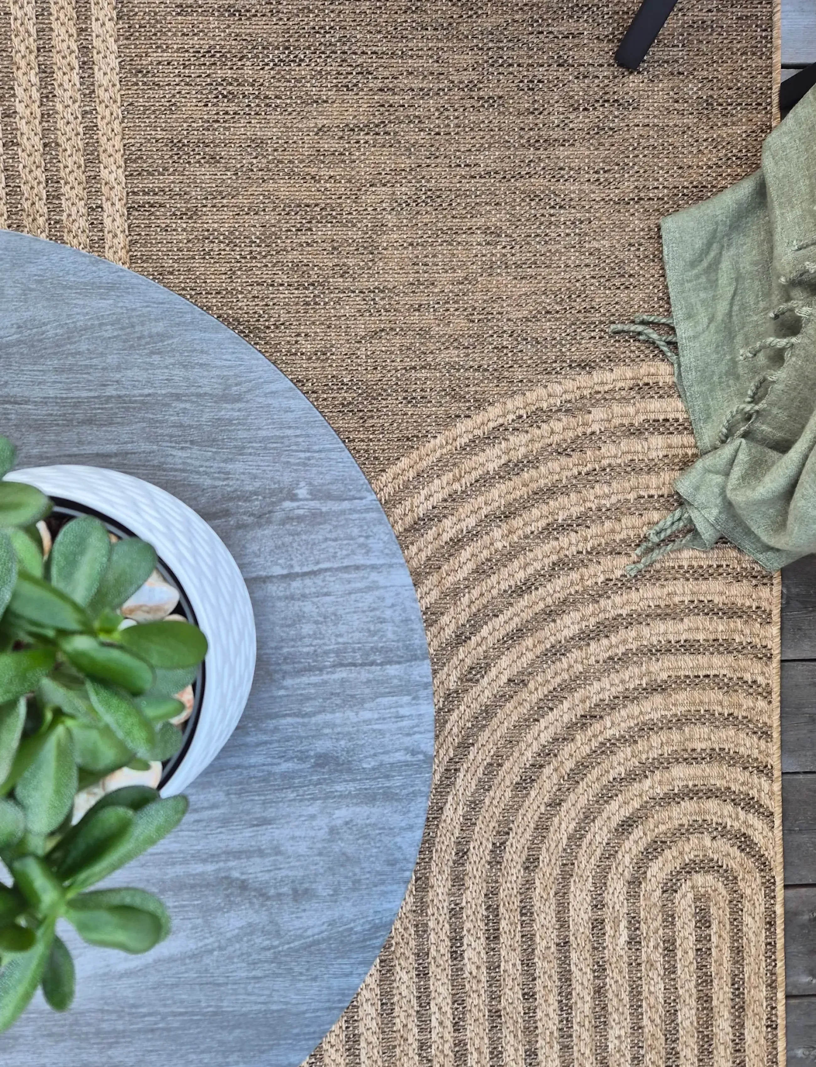 KM Home - Natural Shape - andere teppiche - jute - 3