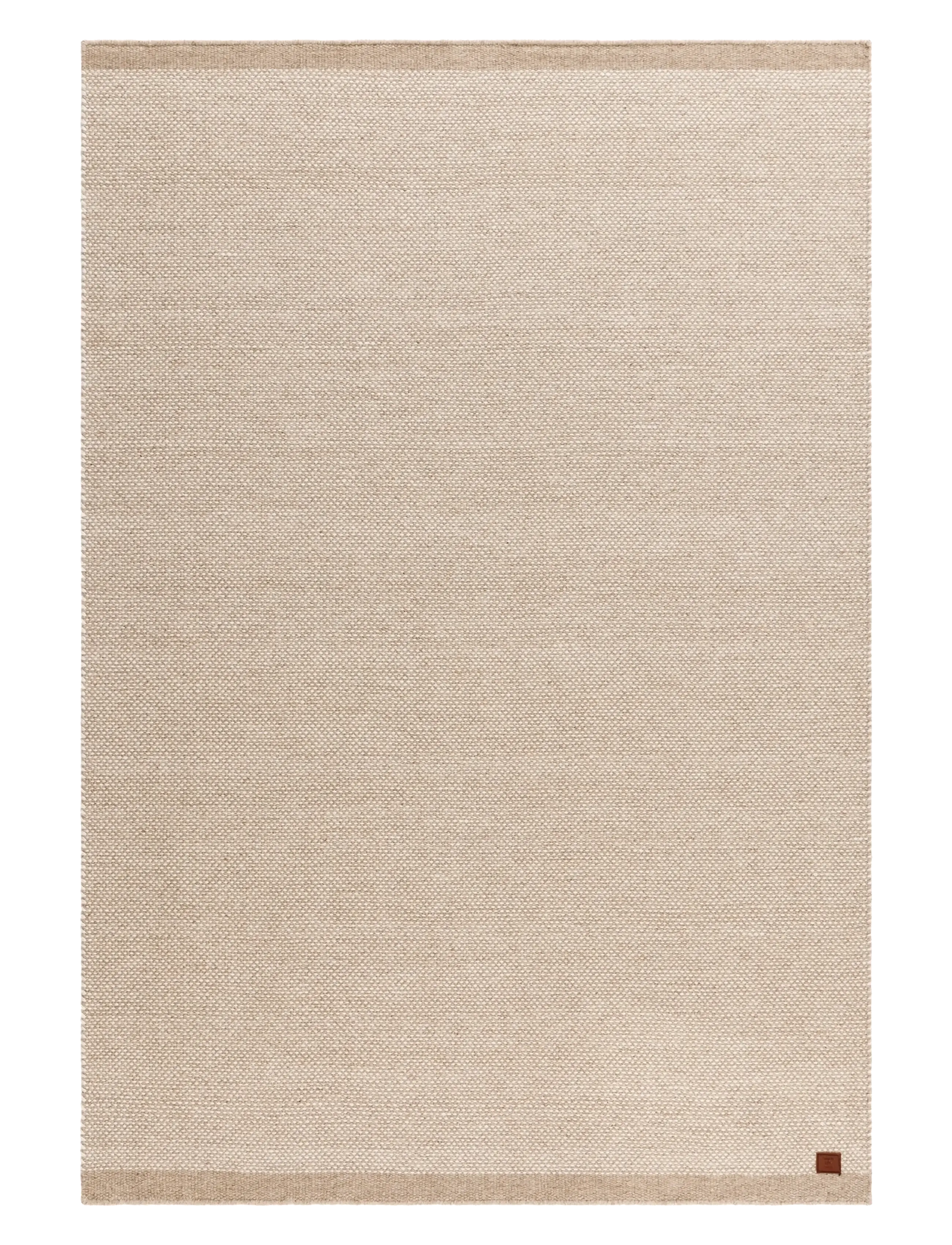 KM Home Sandhamn, Uldtæppe, Beige, Str: 160X230CM