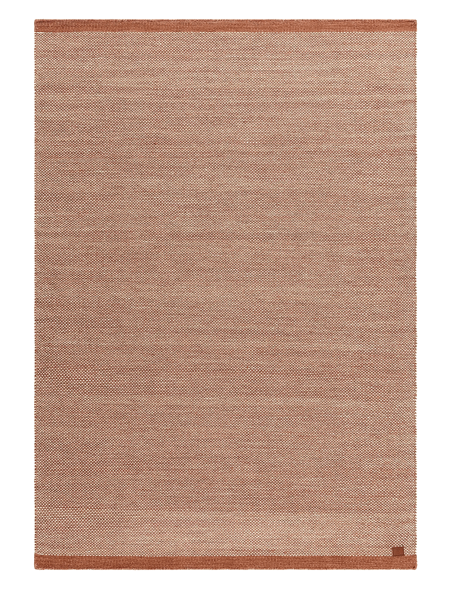 KM Home - Sandhamn - uldtæpper - terracotta - 1