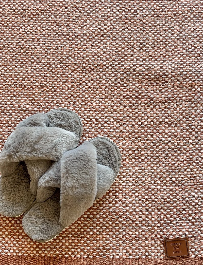 KM Home - Sandhamn - uldtæpper - terracotta - 5