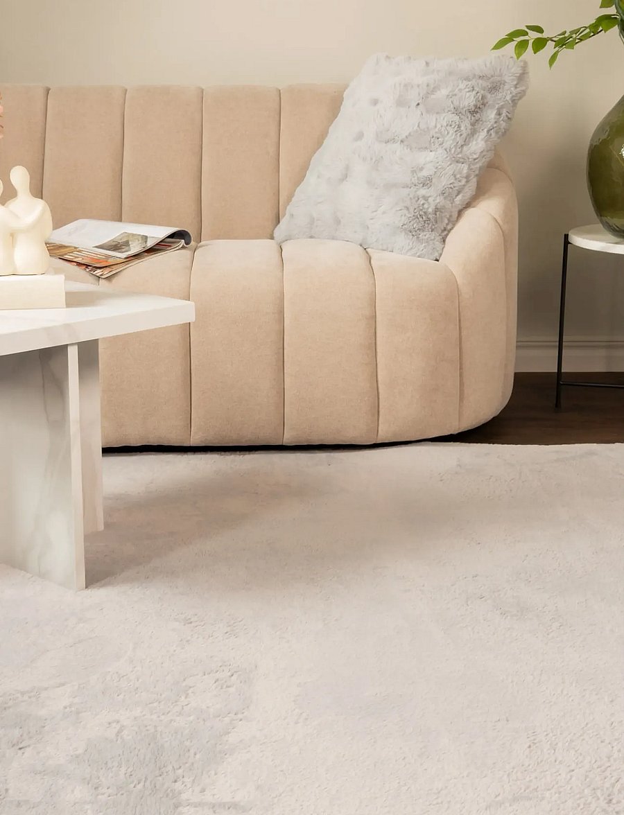 KM Home - Relax - rektangulära mattor - silver - 3