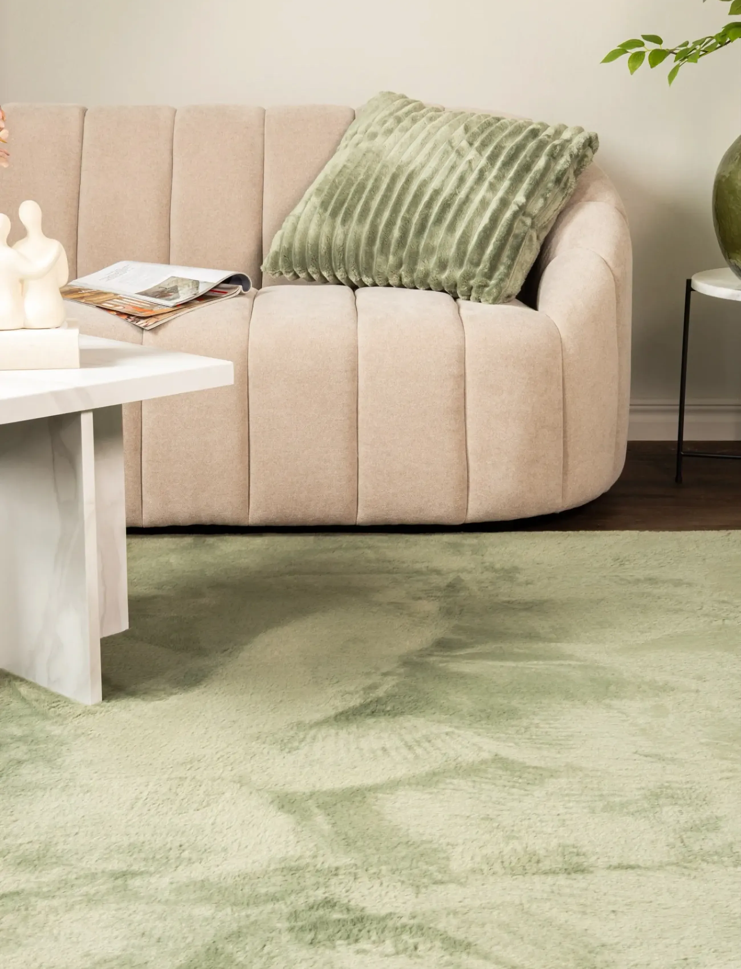 KM Home - Relax - rektangulære tepper - emmerald green - 3