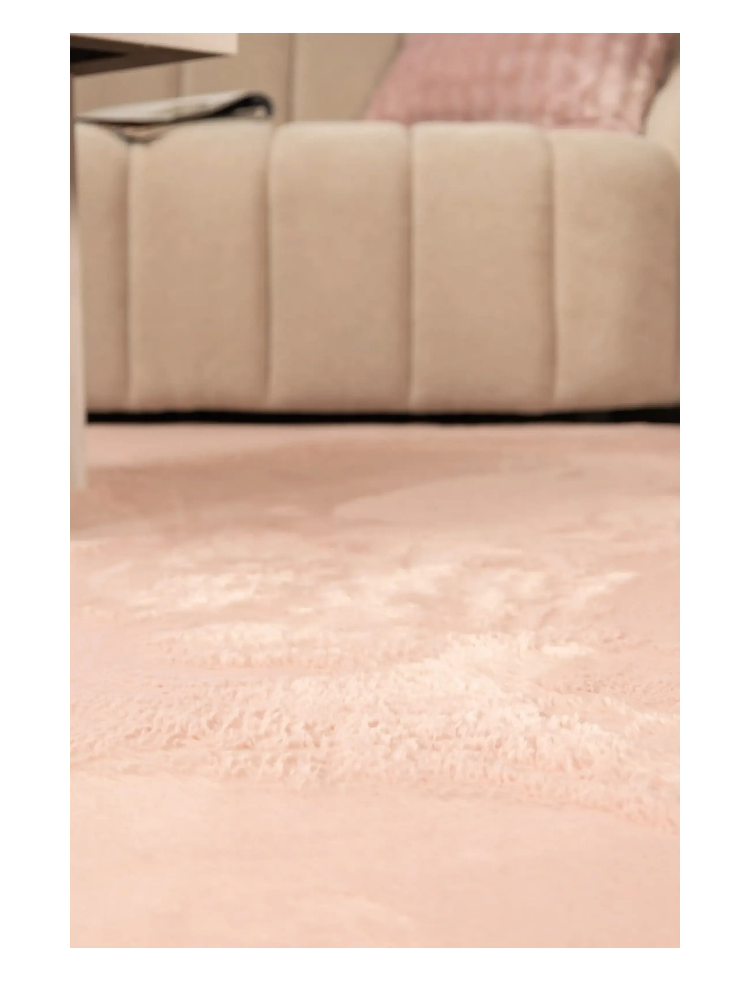 KM Home - Relax - bomuldstæpper & kludetæpper - dusty pink - 3