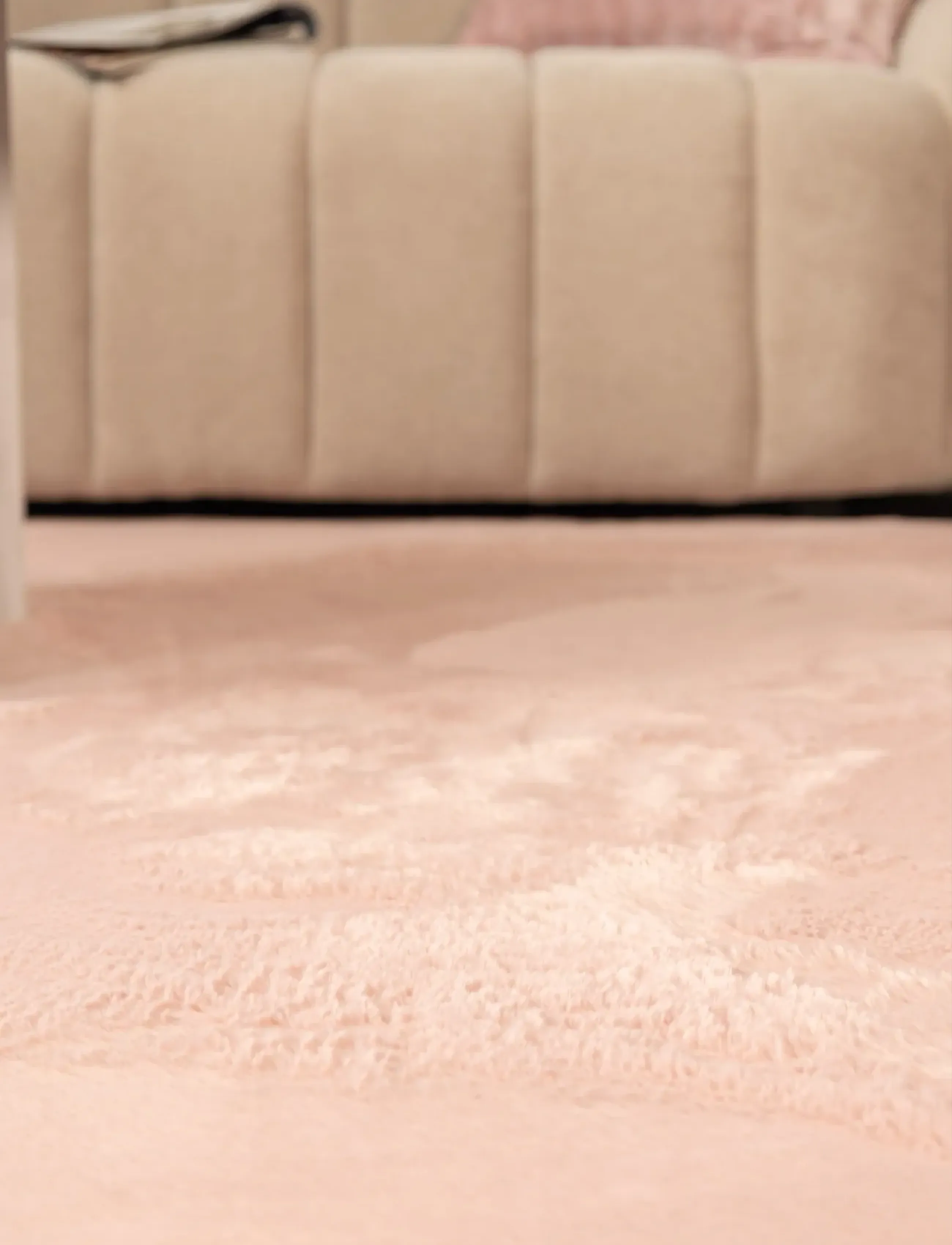 KM Home Relax, 140X200 cm, Pink, Tæpper Og Gulvtæpper > Rektangulære Tæpper, Børn