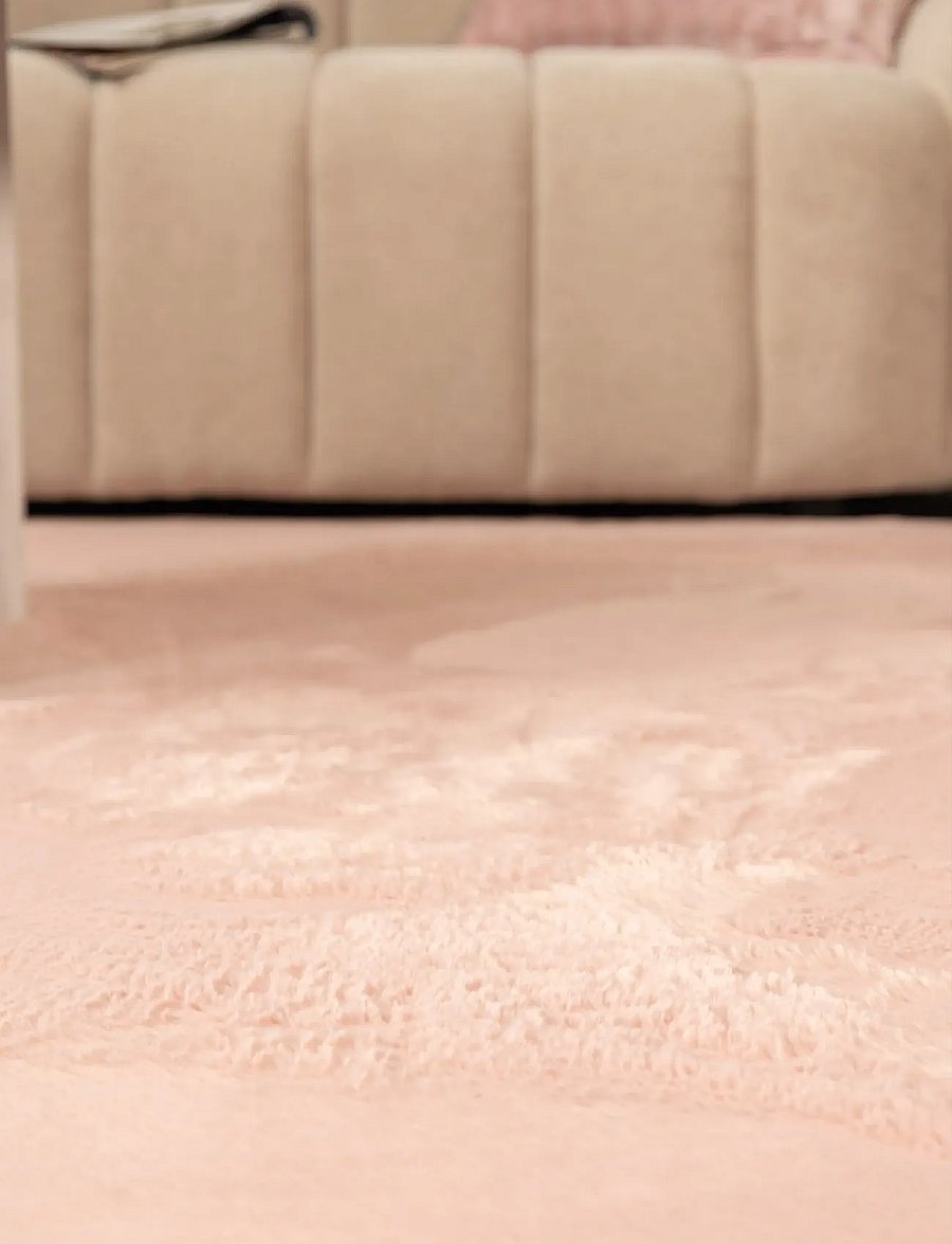 KM Home - Relax - bomuldstæpper & kludetæpper - dusty pink - 0