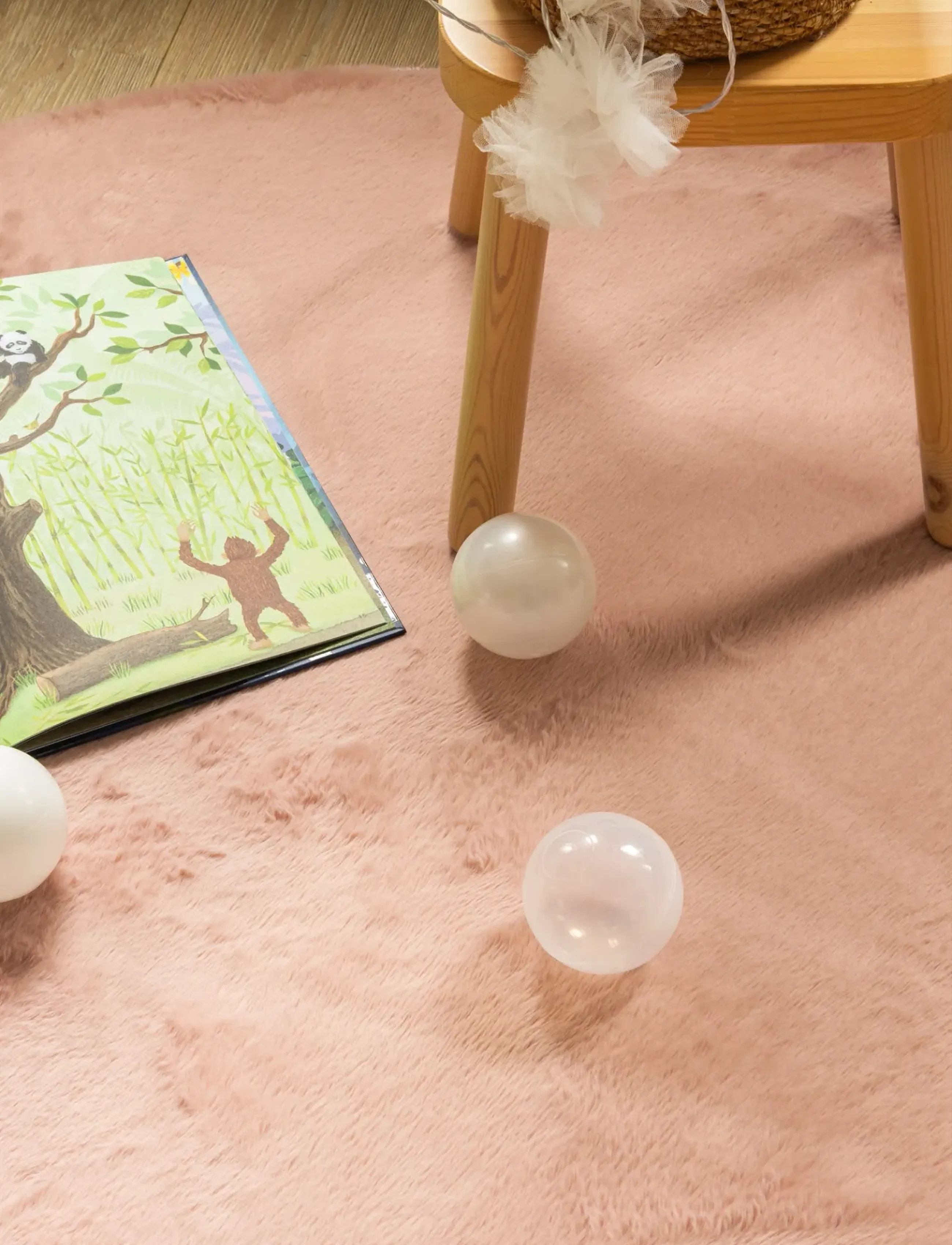 KM Home - Relax - runde teppiche - dusty pink - 3