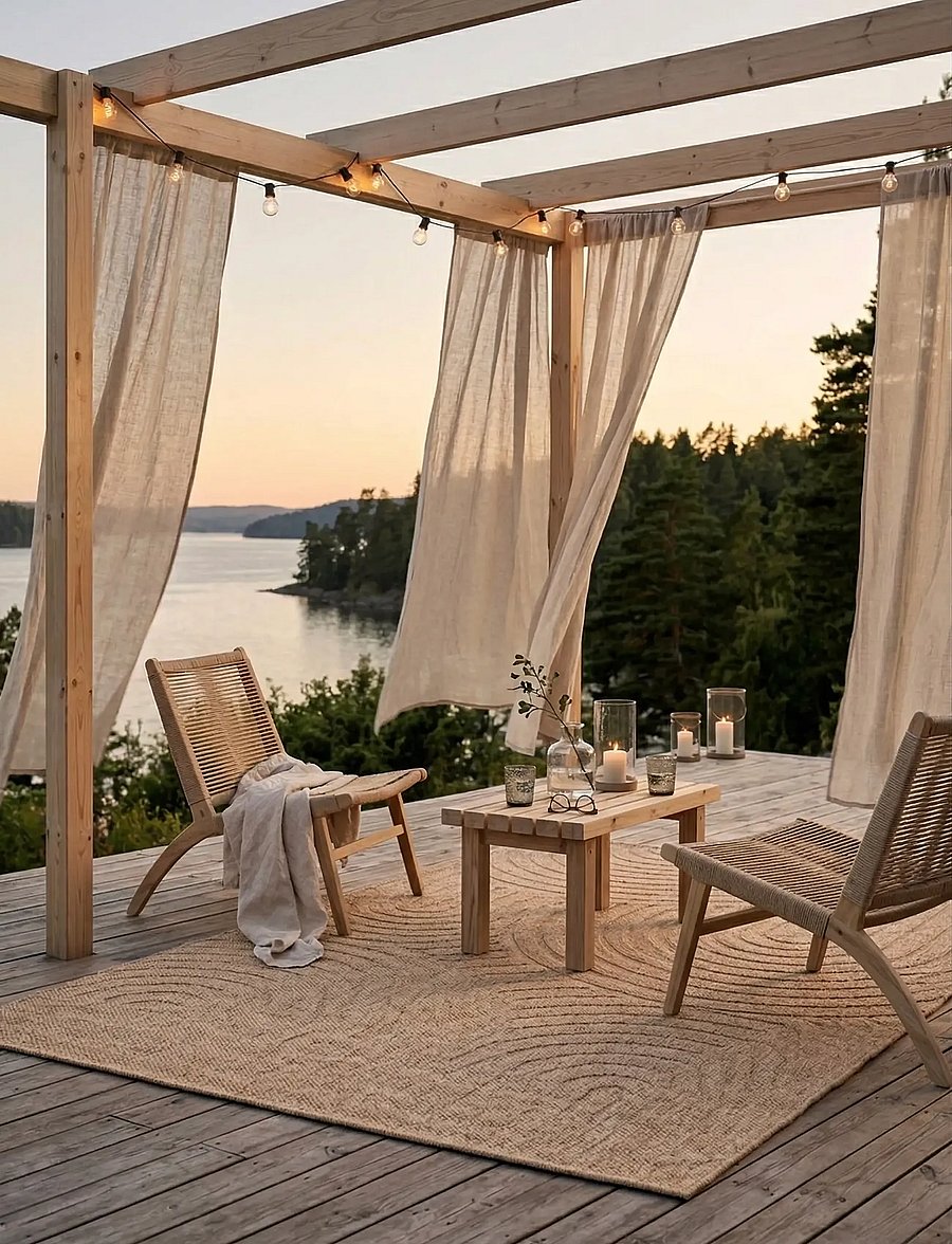 KM Home - Capri Zen - entreløbere - jute - 0
