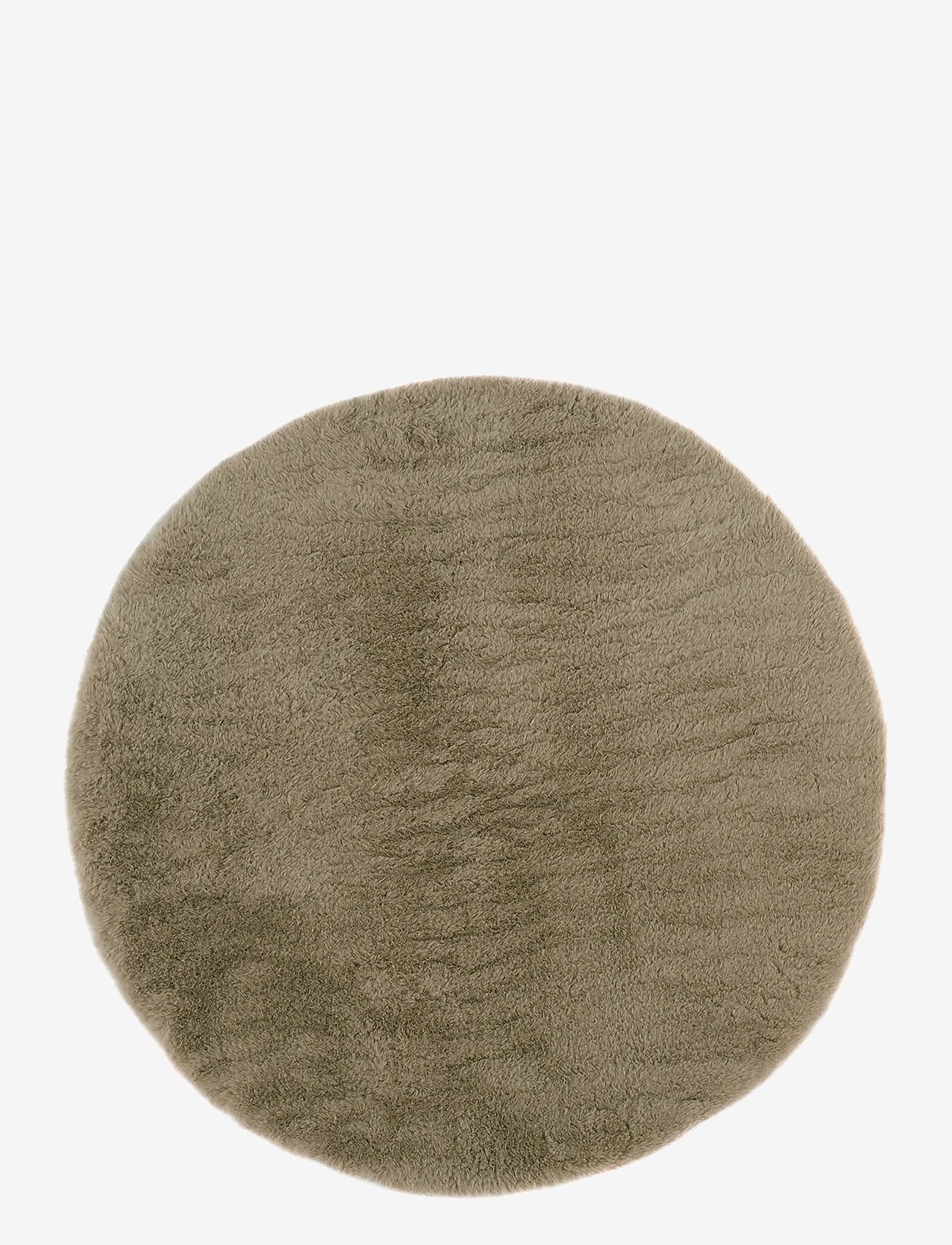 KM Home Heaven Deluxe Olivgrön Rund 200 - Khaki green - 200C200CM