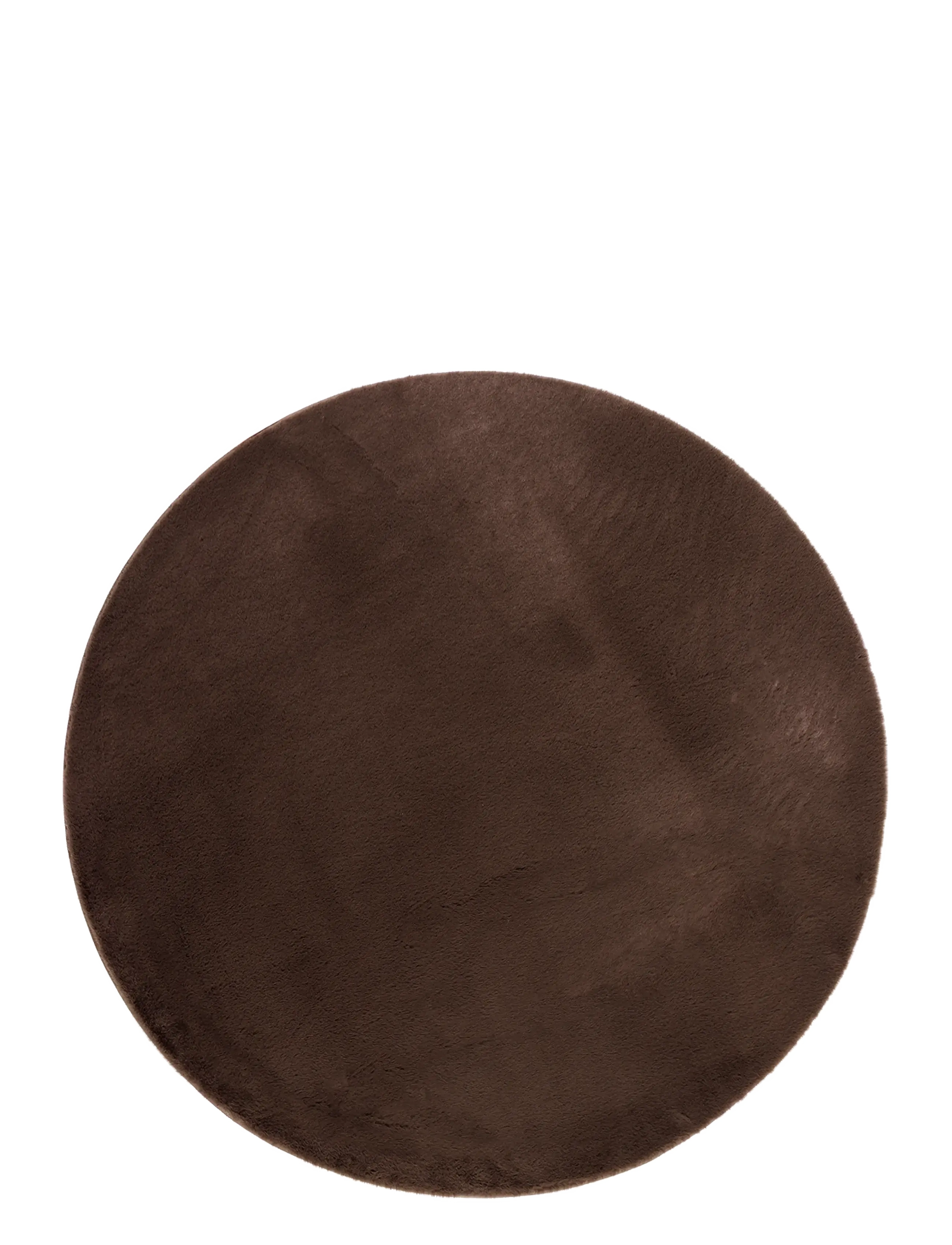 KM Home Heaven Deluxe Choklad Rund 200 - Tekstiler - CHOCOLATE / brown