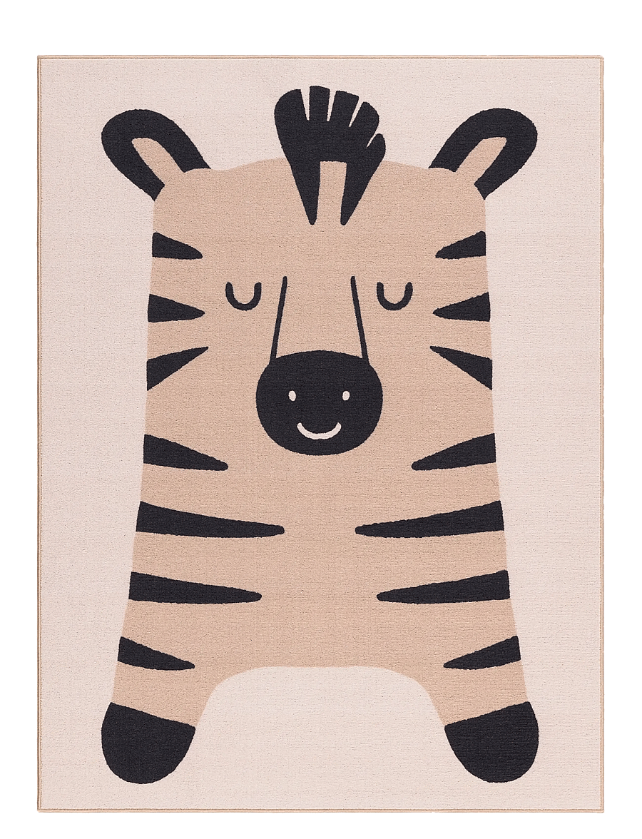 KM Home - Play Zebra - rechteckig teppiche - linen - 1