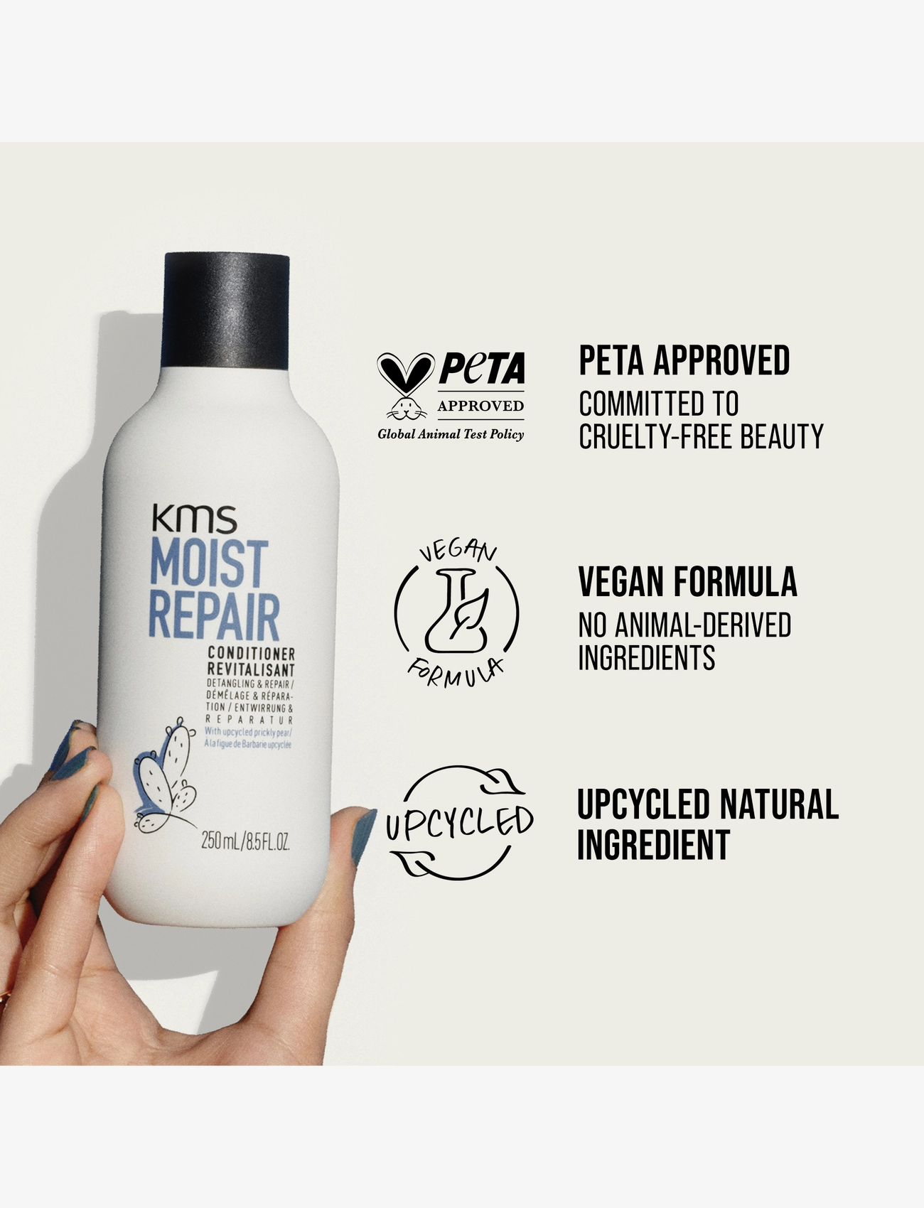 KMS Hair - MOIST REPAIR Conditioner 250ml - clear - 3