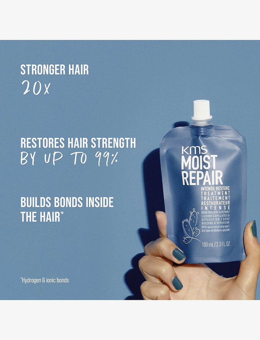 KMS Hair - MOIST REPAIR Intense Restore Treatment 100ml - behandling - clear - 1