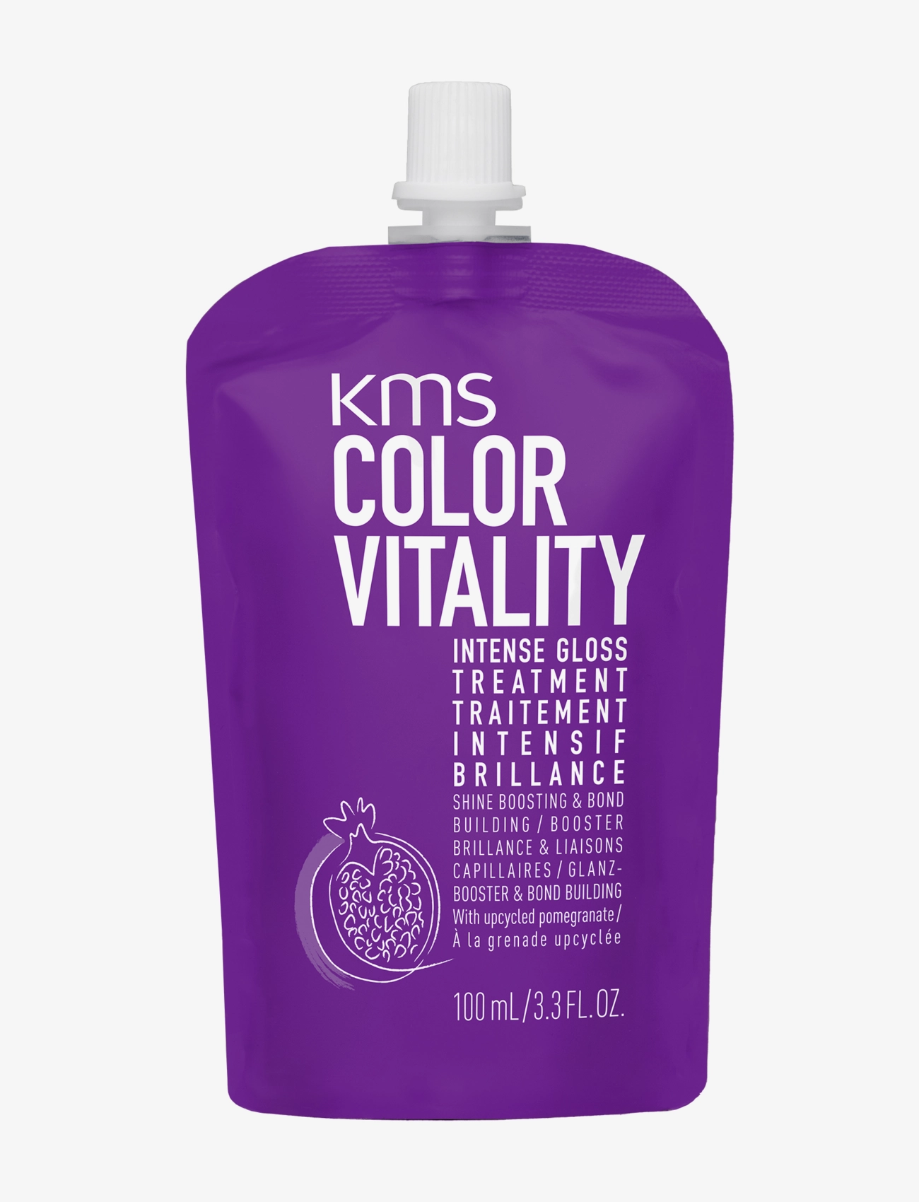 KMS Hair Color Vitality Intense Gloss Treatment 100ml, 100 ml, Nude, Pleje > Behandlinger, Dame