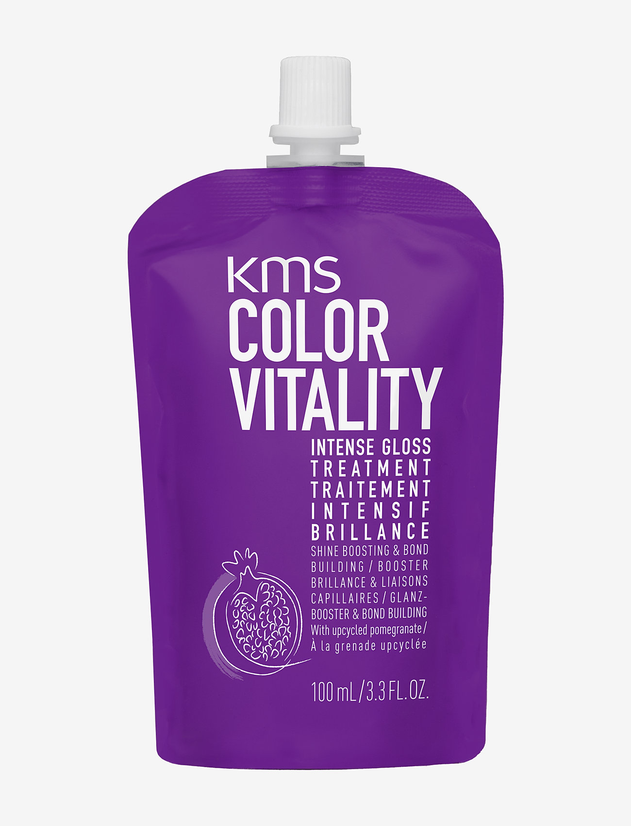 KMS Hair - KMS ColorVitality Intense Gloss Treatment 100ml - hårkure - clear - 0