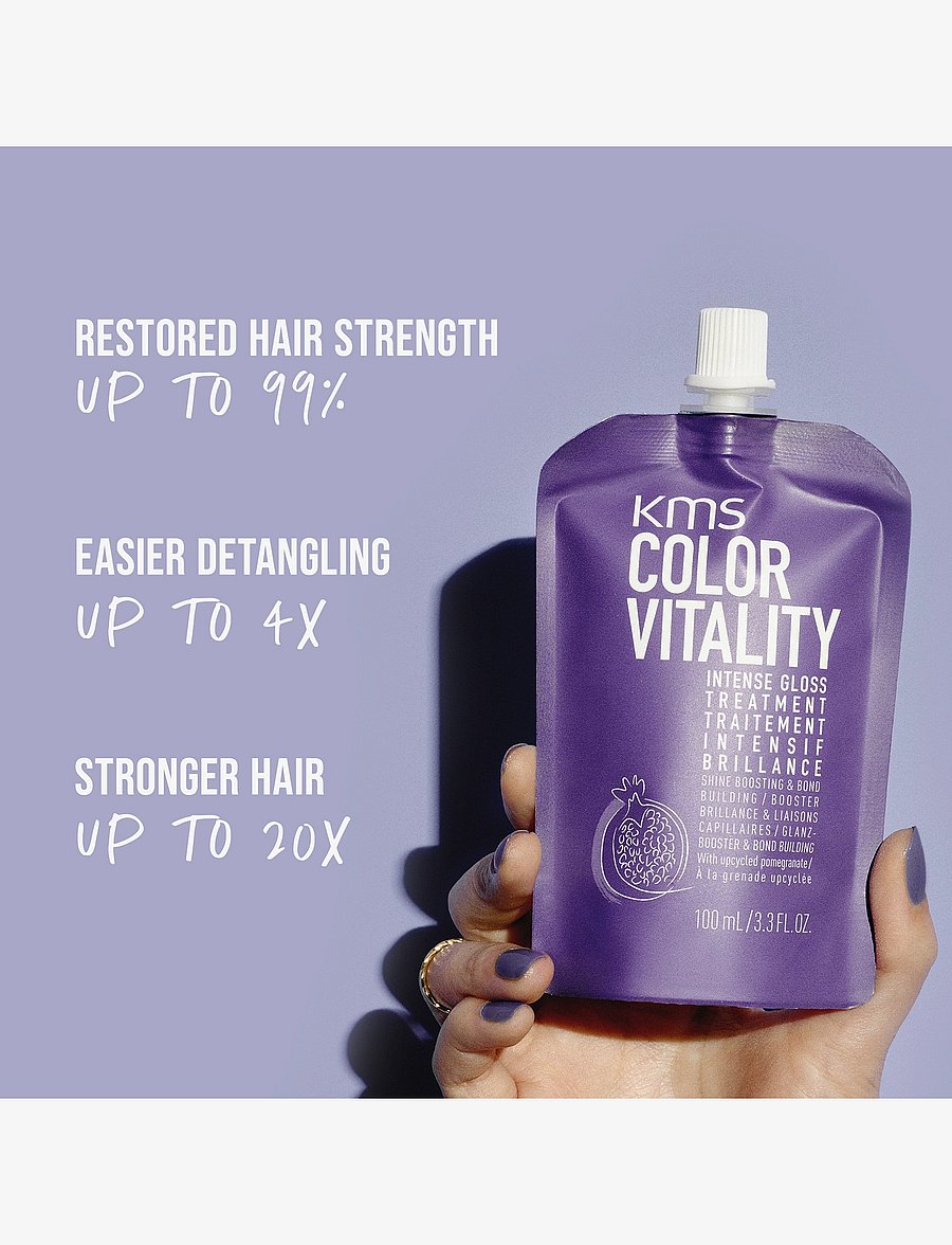 KMS Hair - COLOR VITALITY Intense Gloss Treatment 100ml - behandling - clear - 1