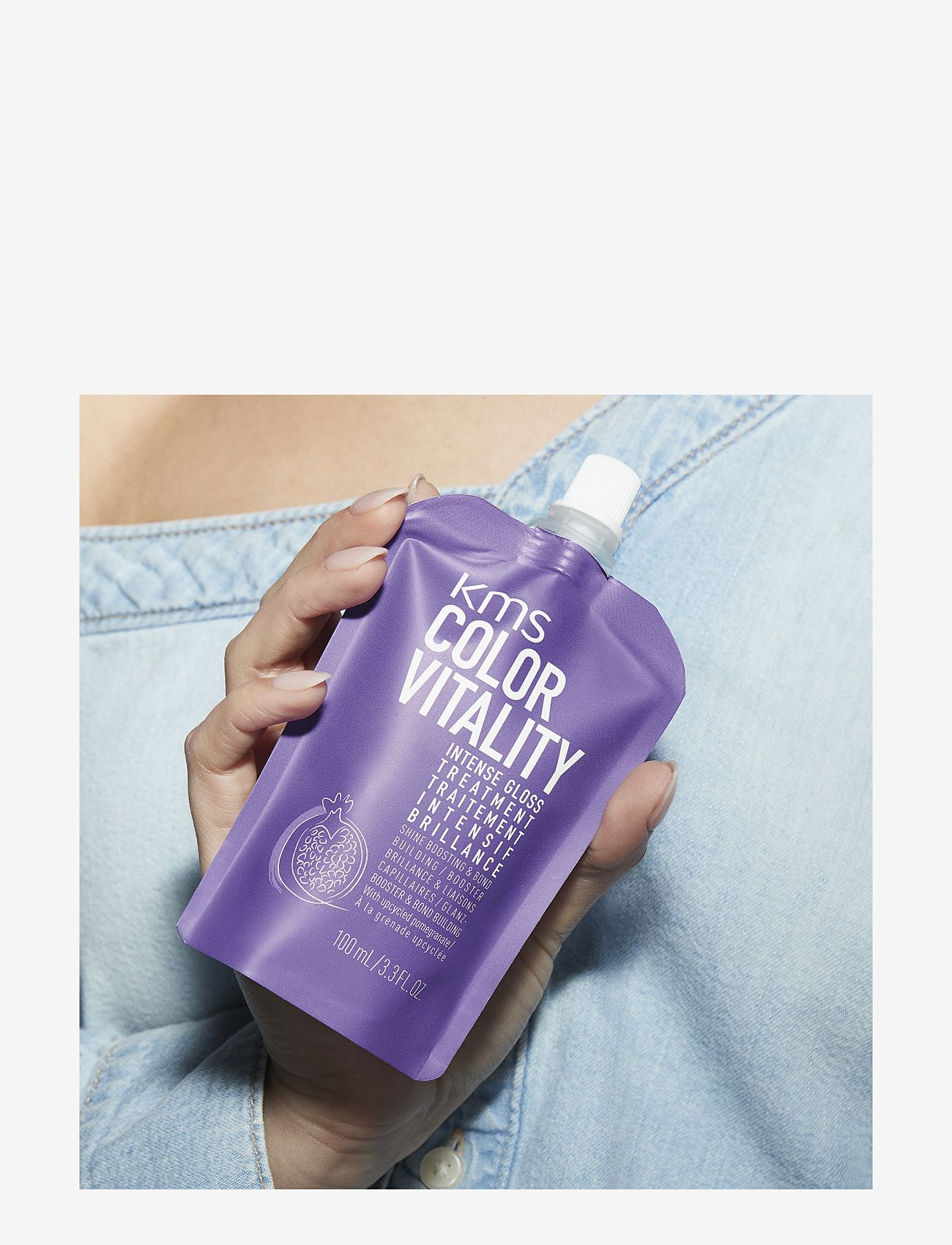 KMS Hair - KMS ColorVitality Intense Gloss Treatment 100ml - hårkure - clear - 5