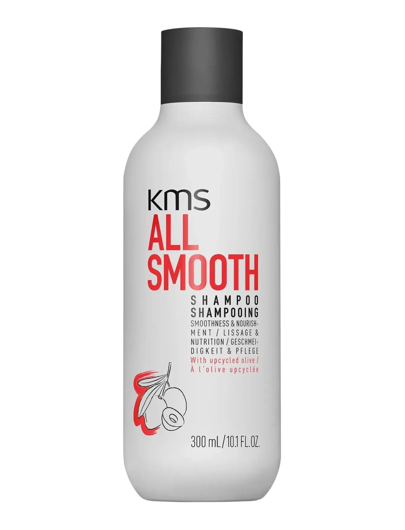 KMS Hair All Smooth Shampoo 300Ml, Shampoo, Nude, Str: 300 ML