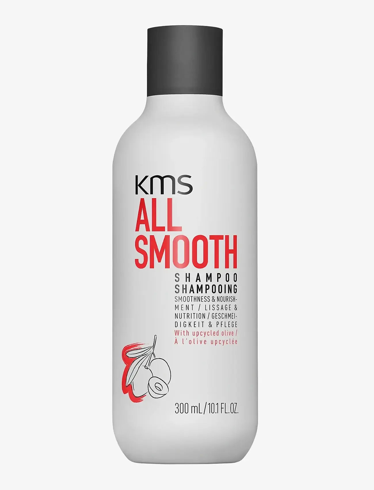 KMS Hair - ALL SMOOTH  Shampoo 300ml - hårpleje - clear - 0