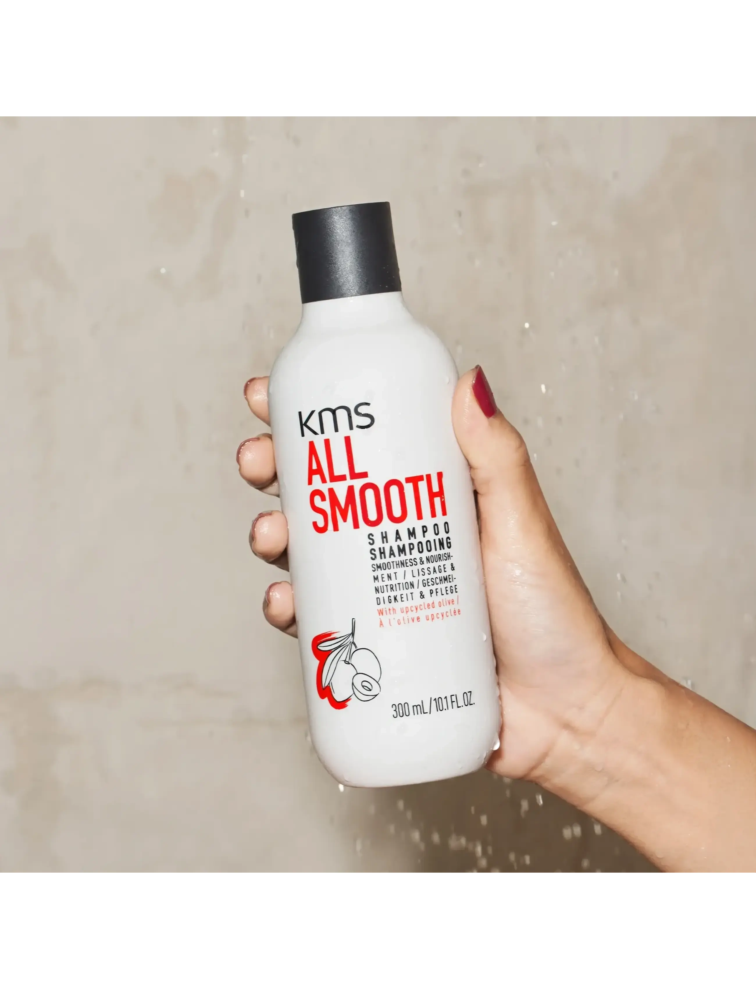 KMS Hair - ALL SMOOTH  Shampoo 300ml - hårpleje - clear - 5
