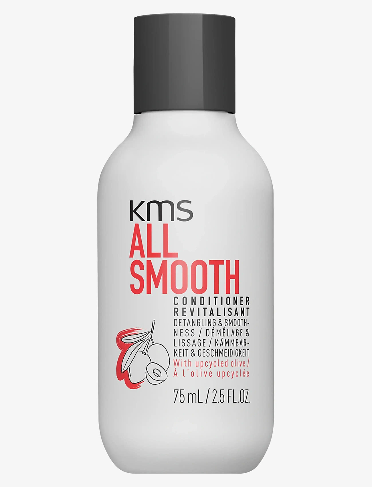 KMS Hair - ALL SMOOTH  Conditioner 75ml - hårpleje - clear - 0