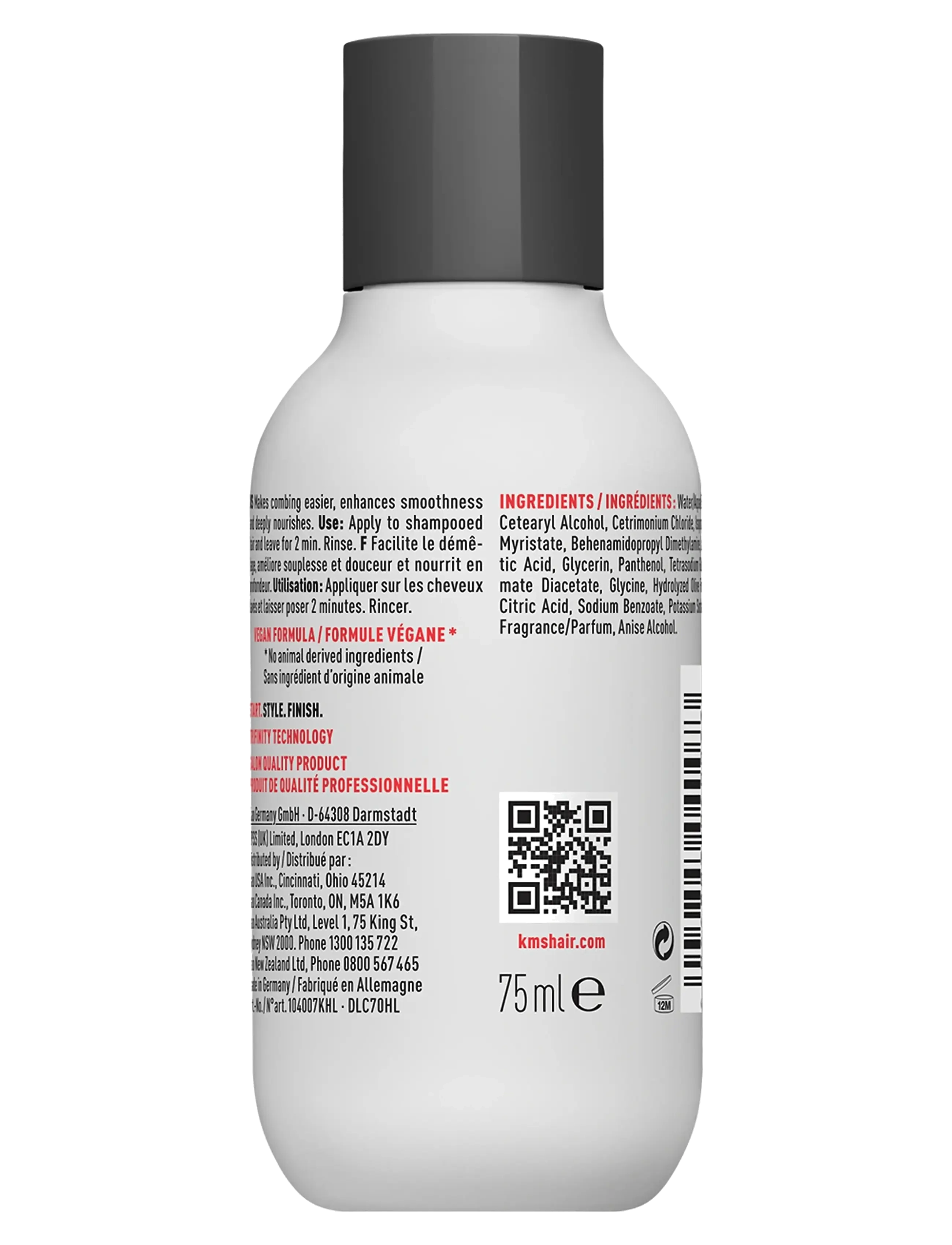 KMS Hair - ALL SMOOTH  Conditioner 75ml - laveste priser - clear - 1