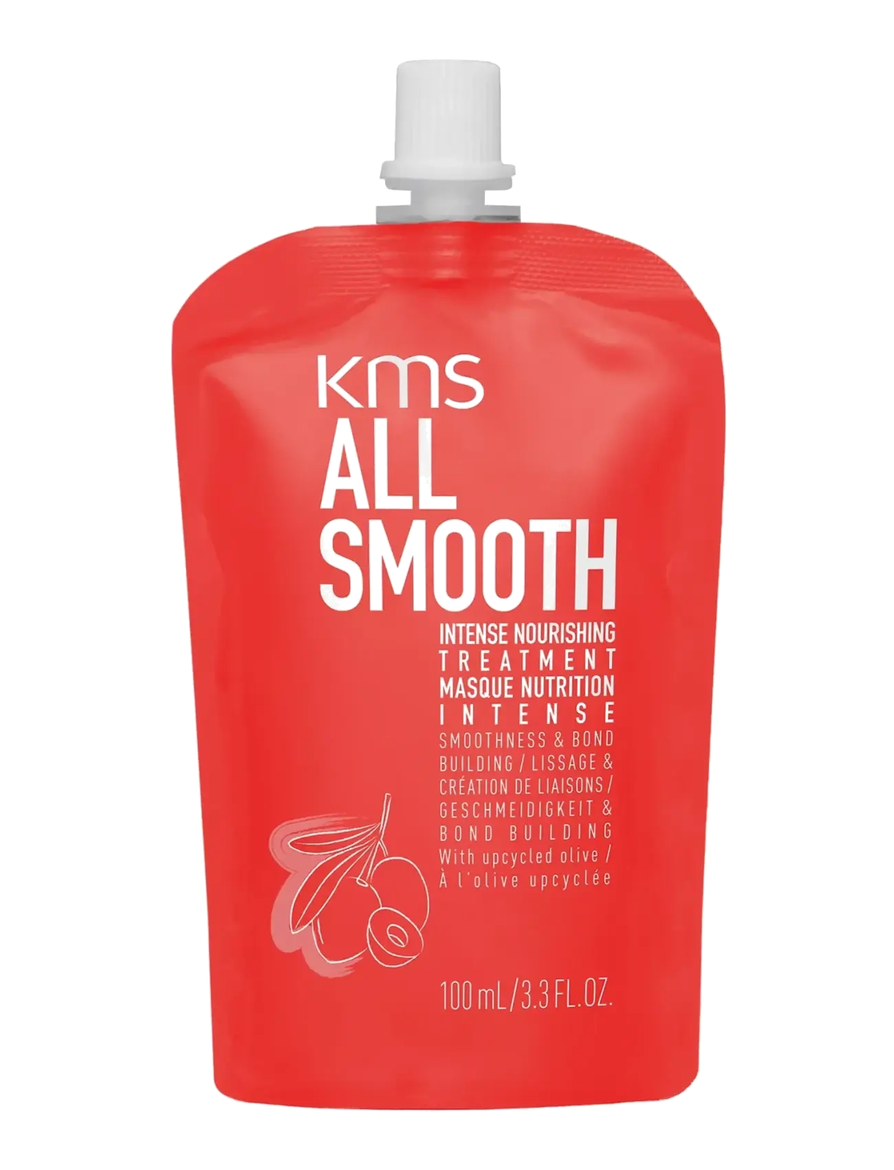 KMS Hair All Smooth Intense Nourishing Treatment 100ml, 100 ml, Nude, Pleje > Hårmasker, Dame