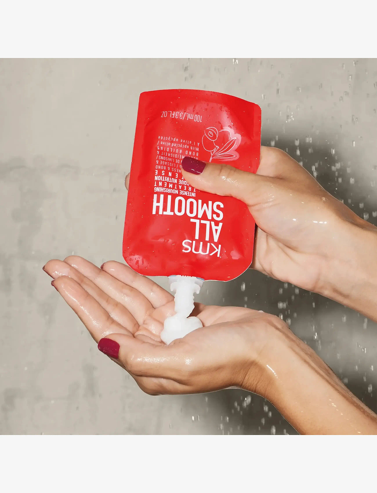 KMS Hair - KMS AllSmooth  Intense Nourishing Treatment 100ml - hårmasker - clear - 5