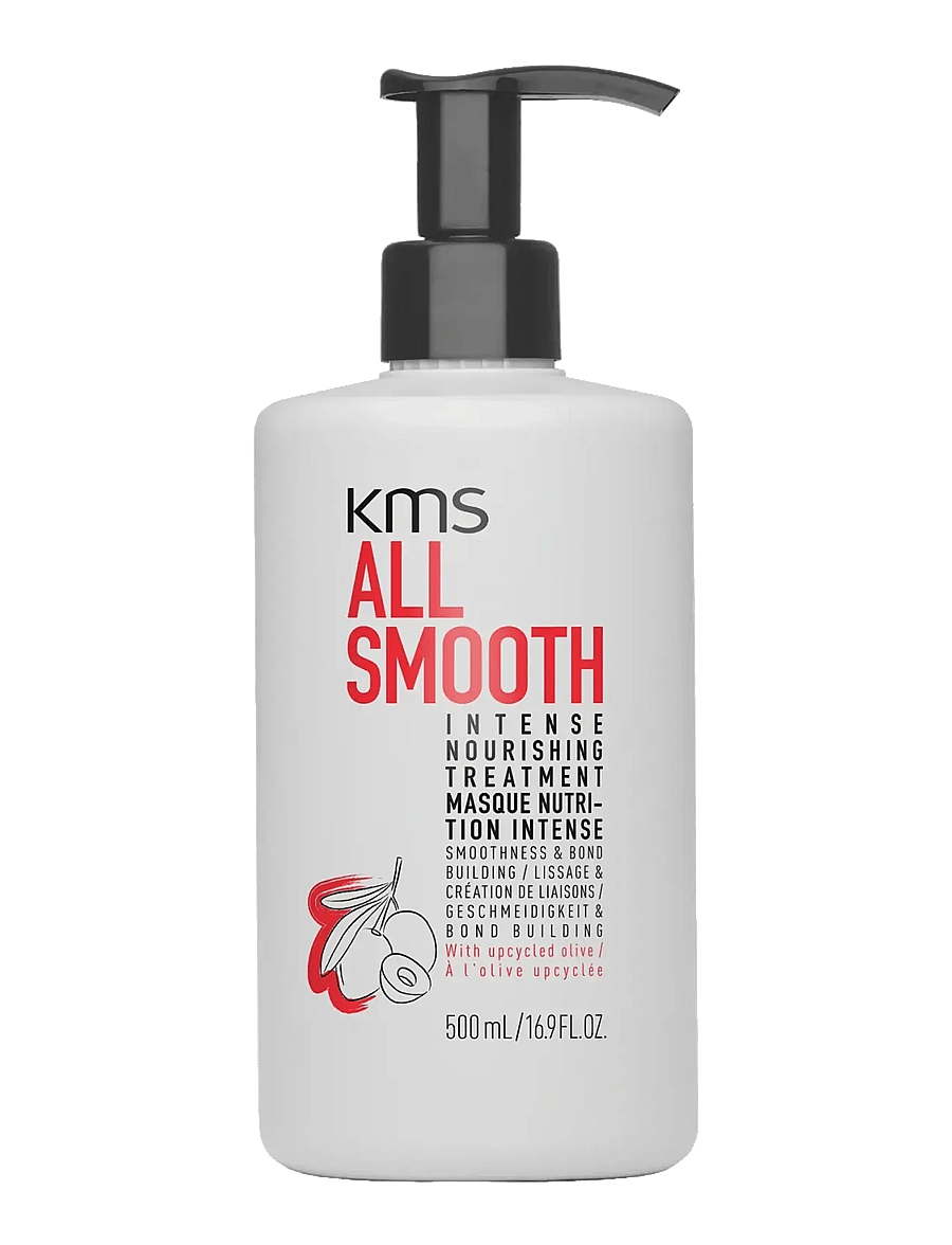 KMS Hair - ALL SMOOTH Intense Nourishing Treatment 500ml - hårkur - clear - 0