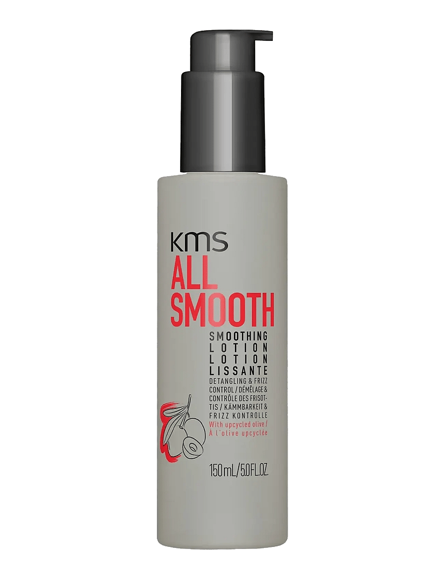KMS Hair - ALL SMOOTH Smoothing Lotion 150ml - stylingkräm - clear - 0