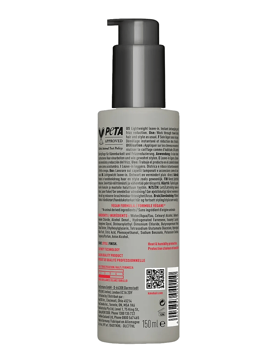 KMS Hair - ALL SMOOTH Smoothing Lotion 150ml - stylingkräm - clear - 1