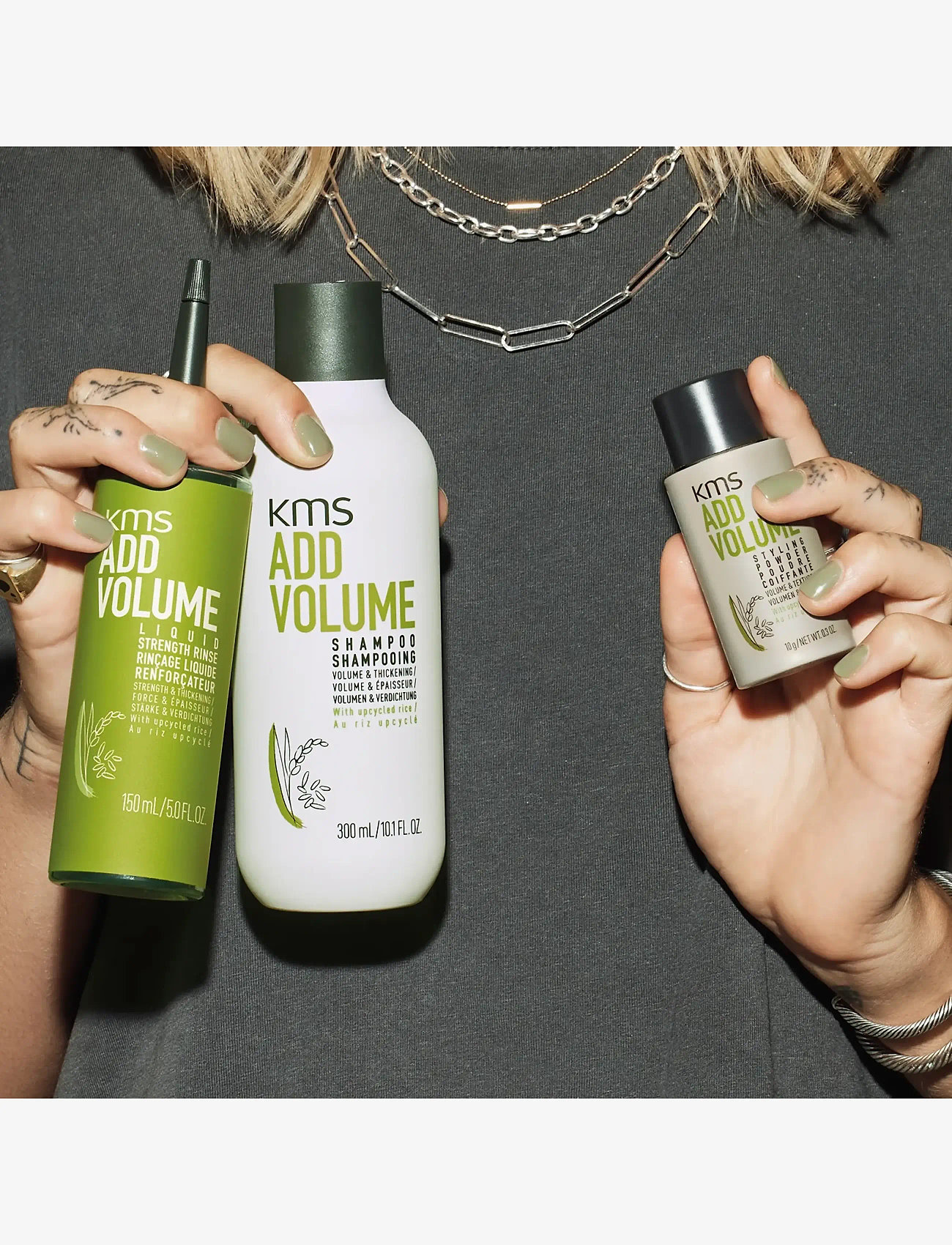 KMS Hair - ADD VOLUME Shampoo 75ml - hårpleje - clear - 4
