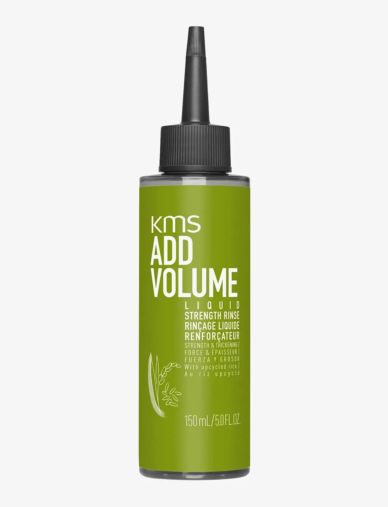KMS Hair - ADD VOLUME Liquid Strength Rinse 150ml - hårkur - clear - 0