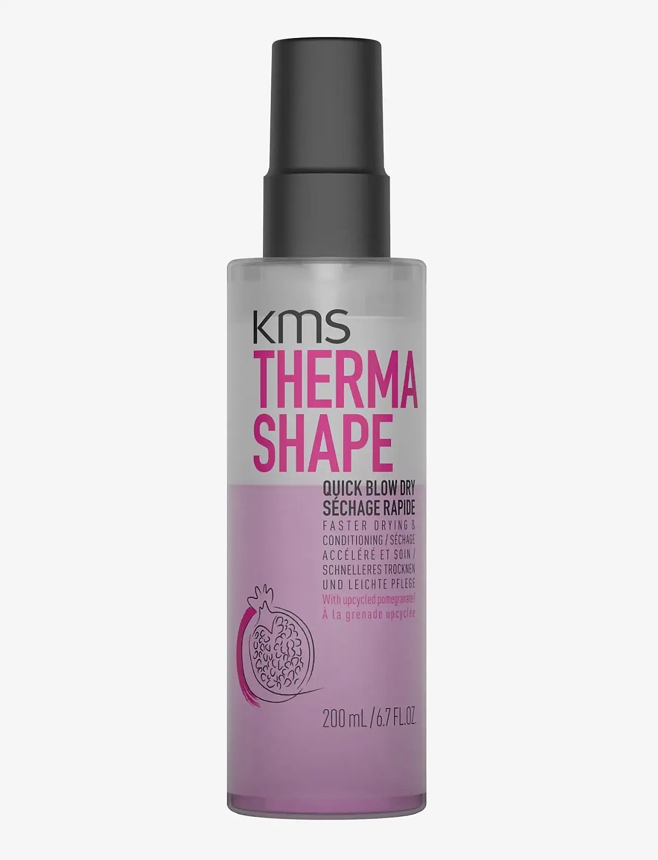 KMS Hair - Thermashape Quick Blow Dry - varmebeskyttelse - clear - 0