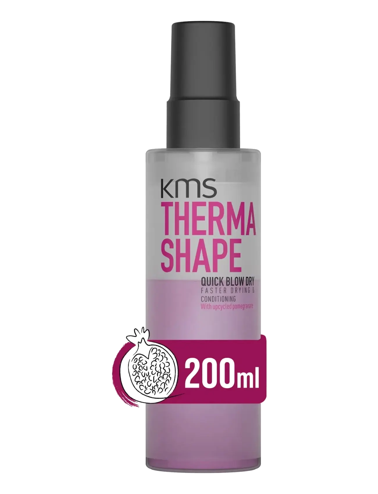 KMS Hair - Thermashape Quick Blow Dry - varmebeskyttelse - clear - 1