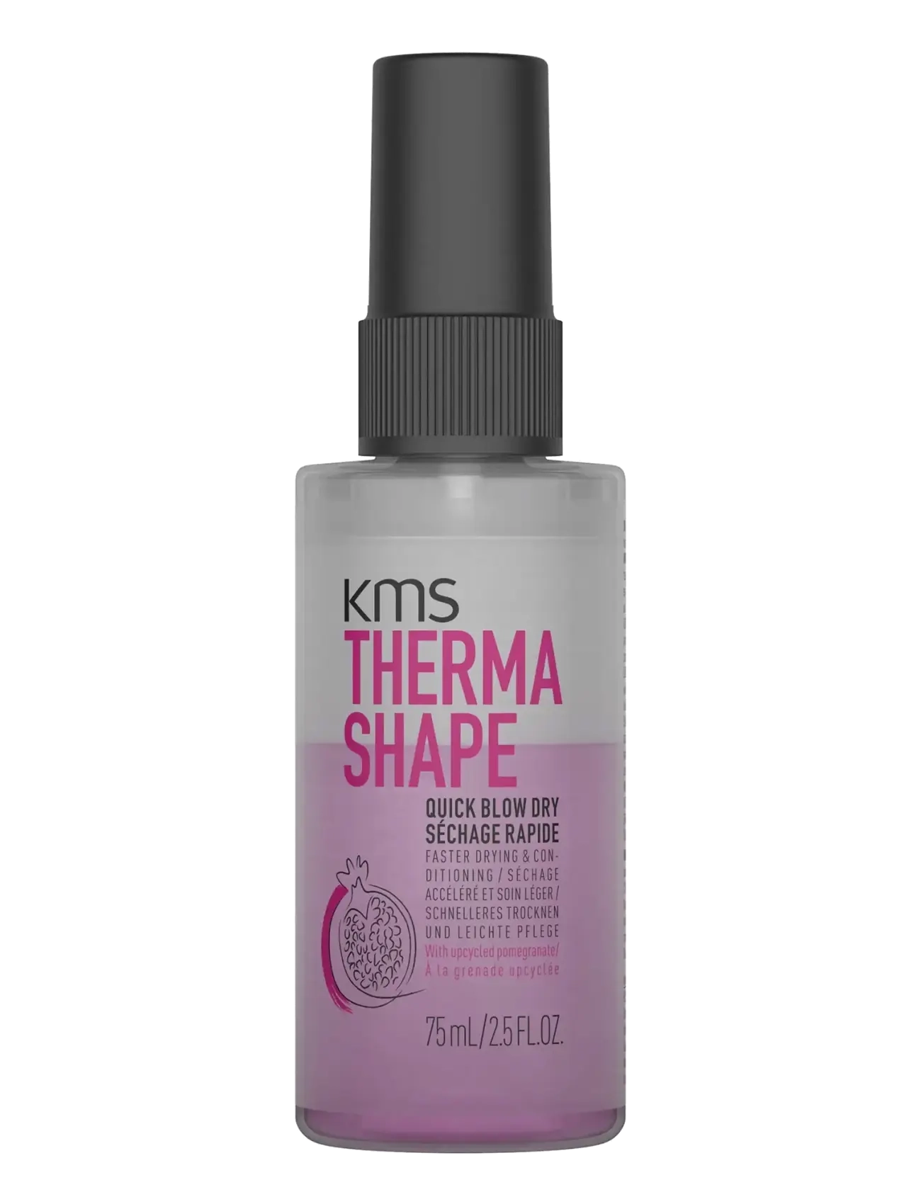 KMS Hair Thermashape Quick Blow Dry, 75 ml, Nude, Styling > Varmebeskyttelse, Dame